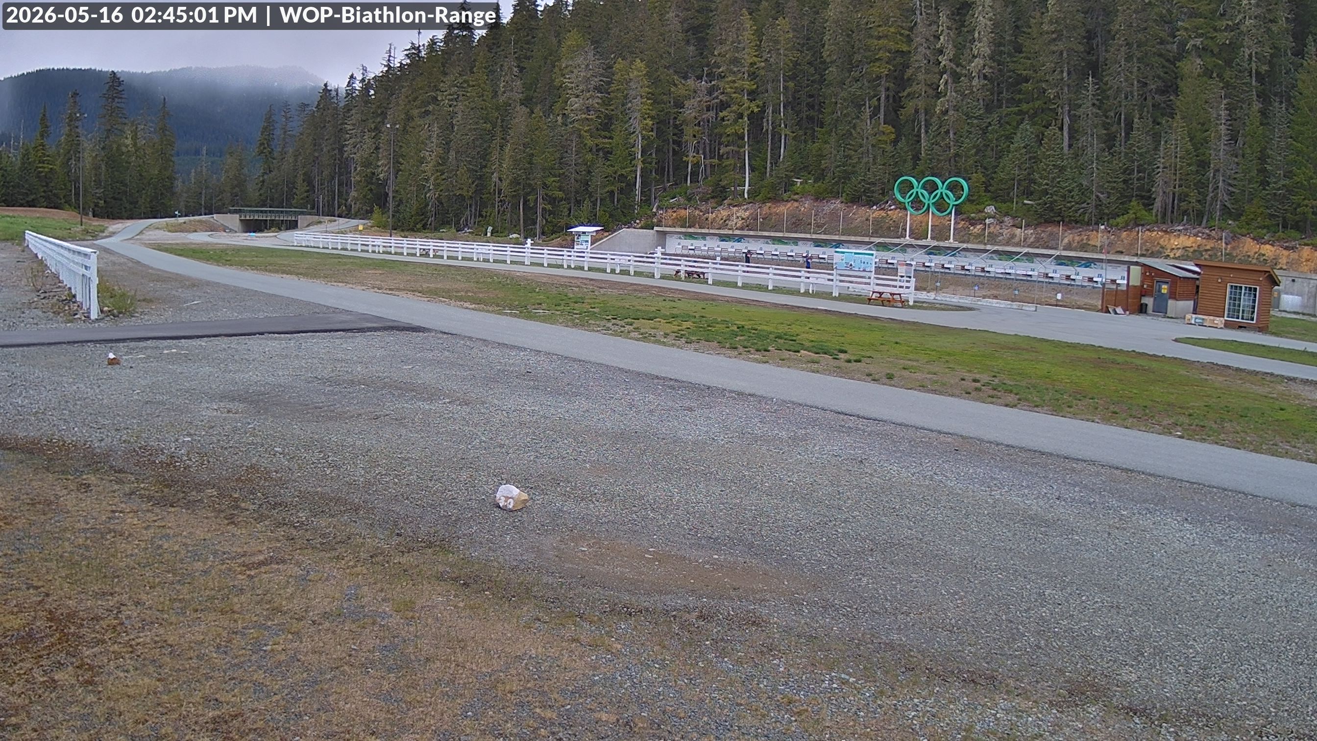 View looking North East to the Olympic Biathlon Range