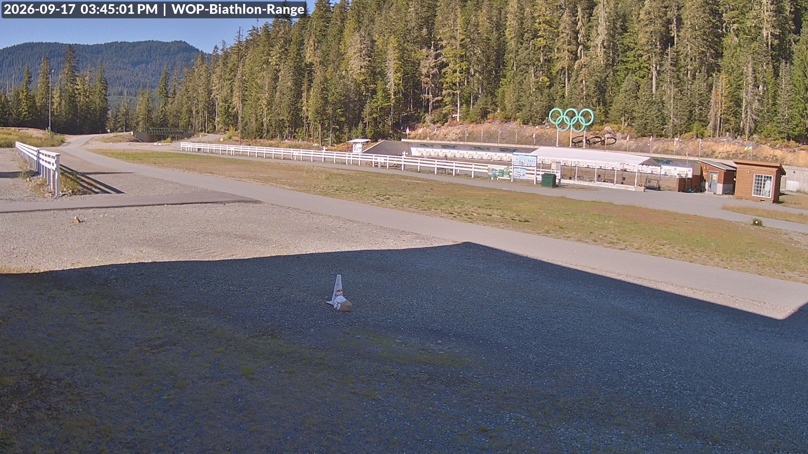 View looking North East to the Olympic Biathlon Range