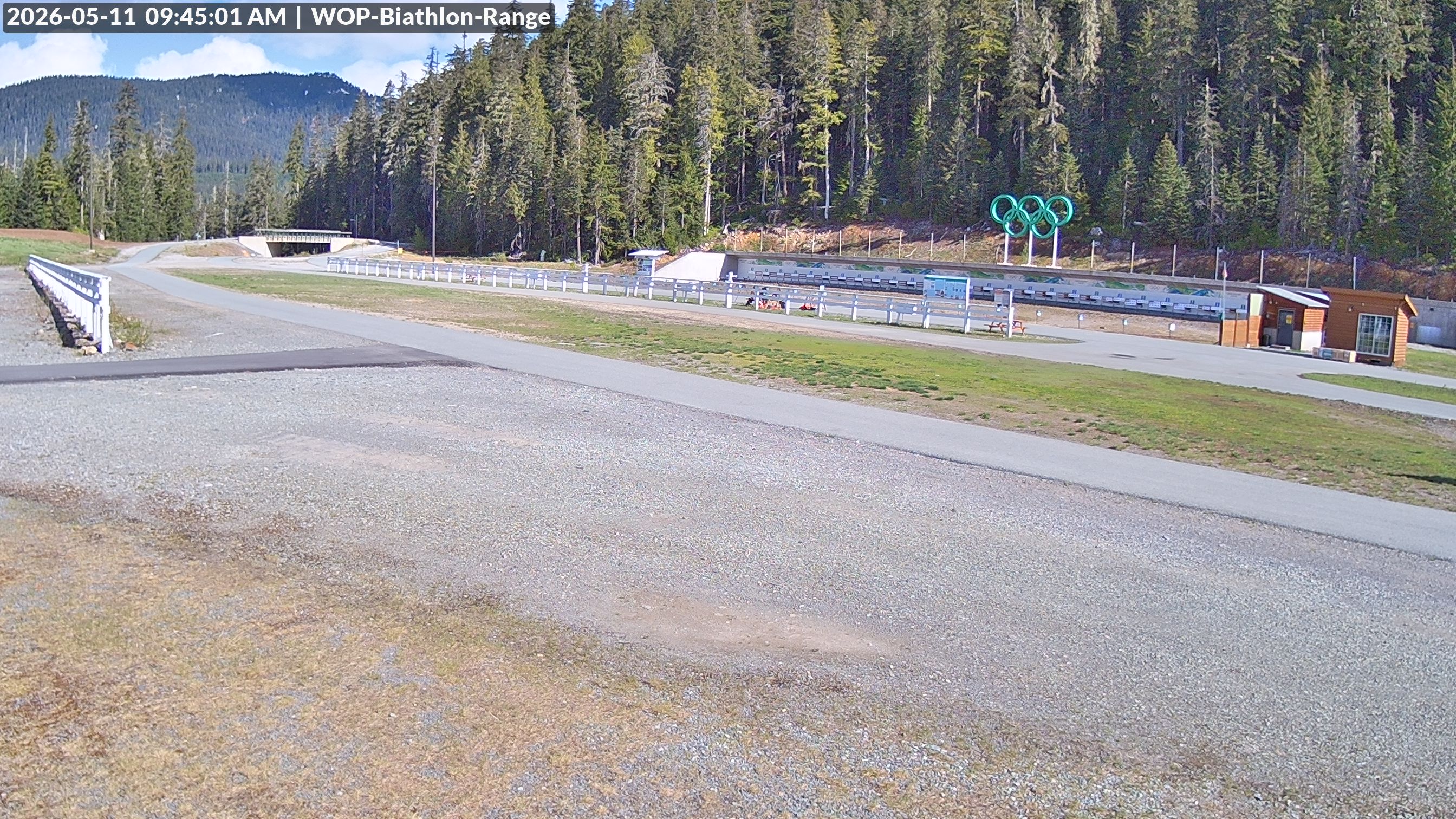 View looking North East to the Olympic Biathlon Range