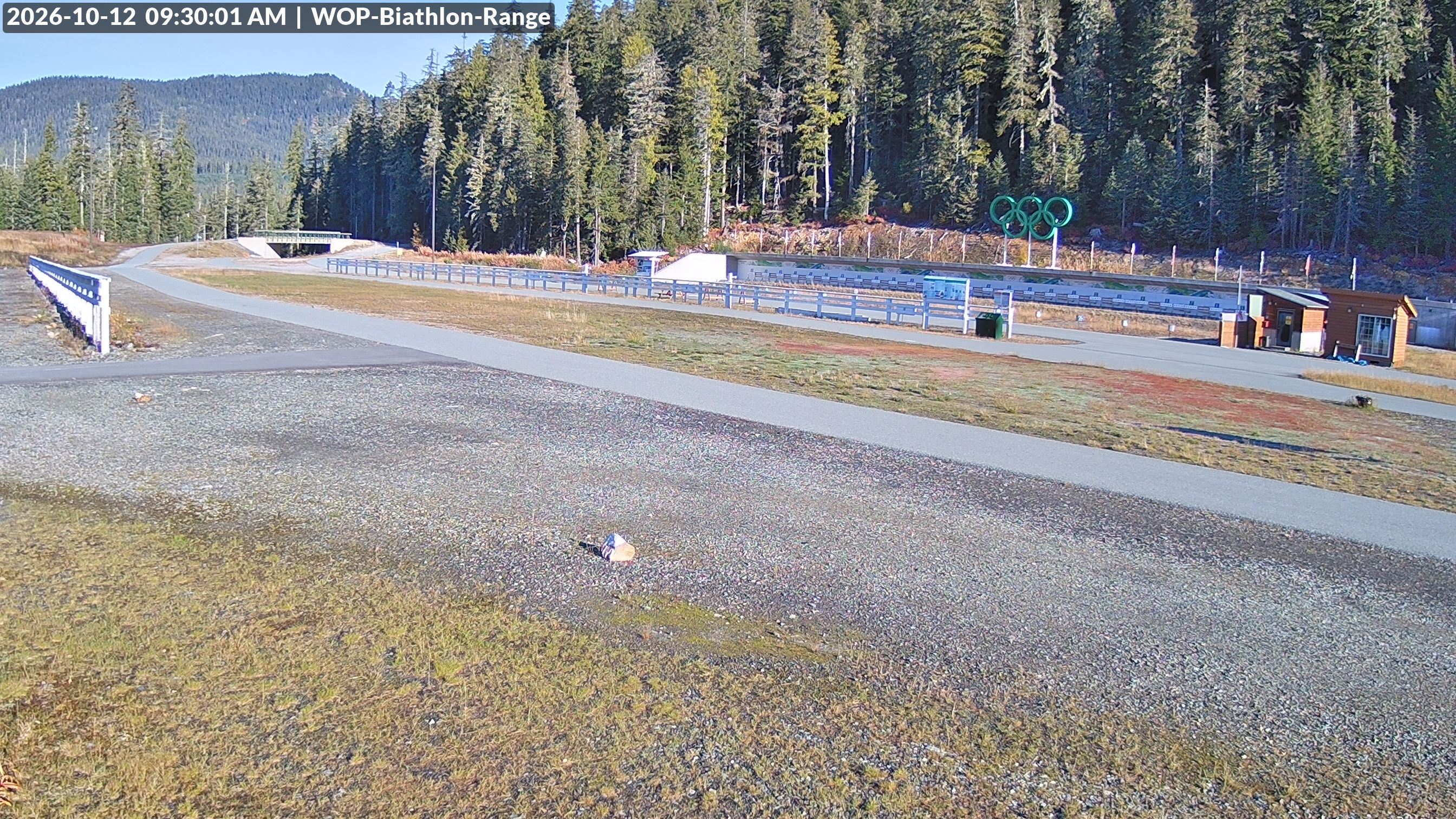 View looking North East to the Olympic Biathlon Range