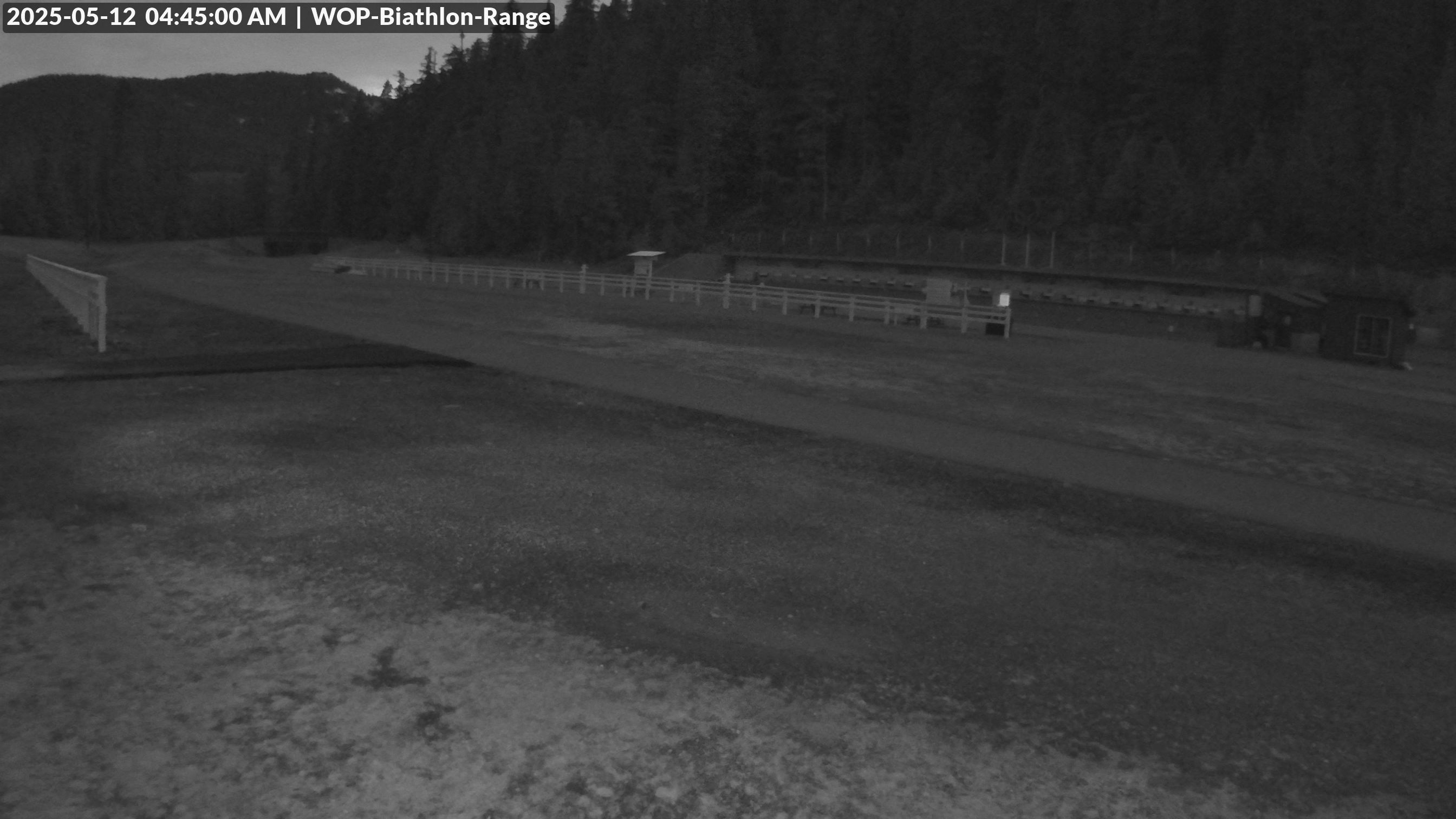 View looking North East to the Olympic Biathlon Range