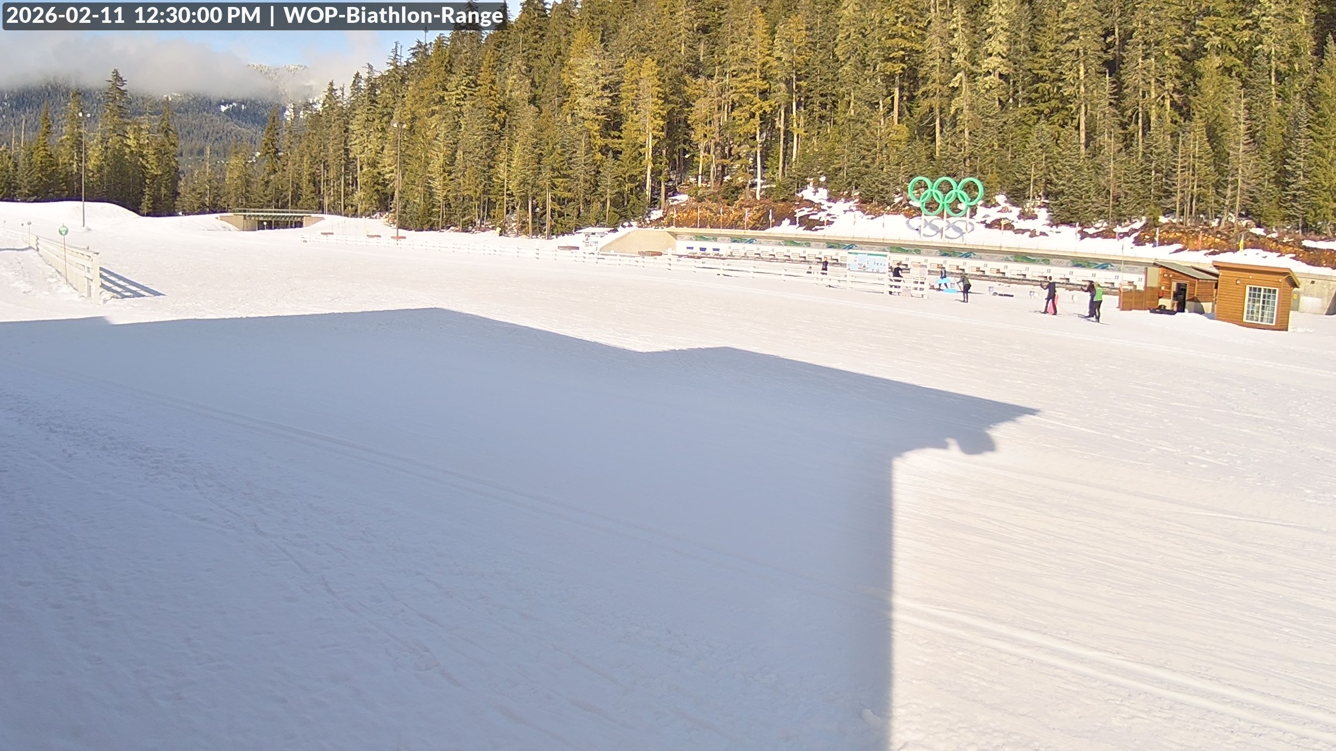 View looking North East to the Olympic Biathlon Range
