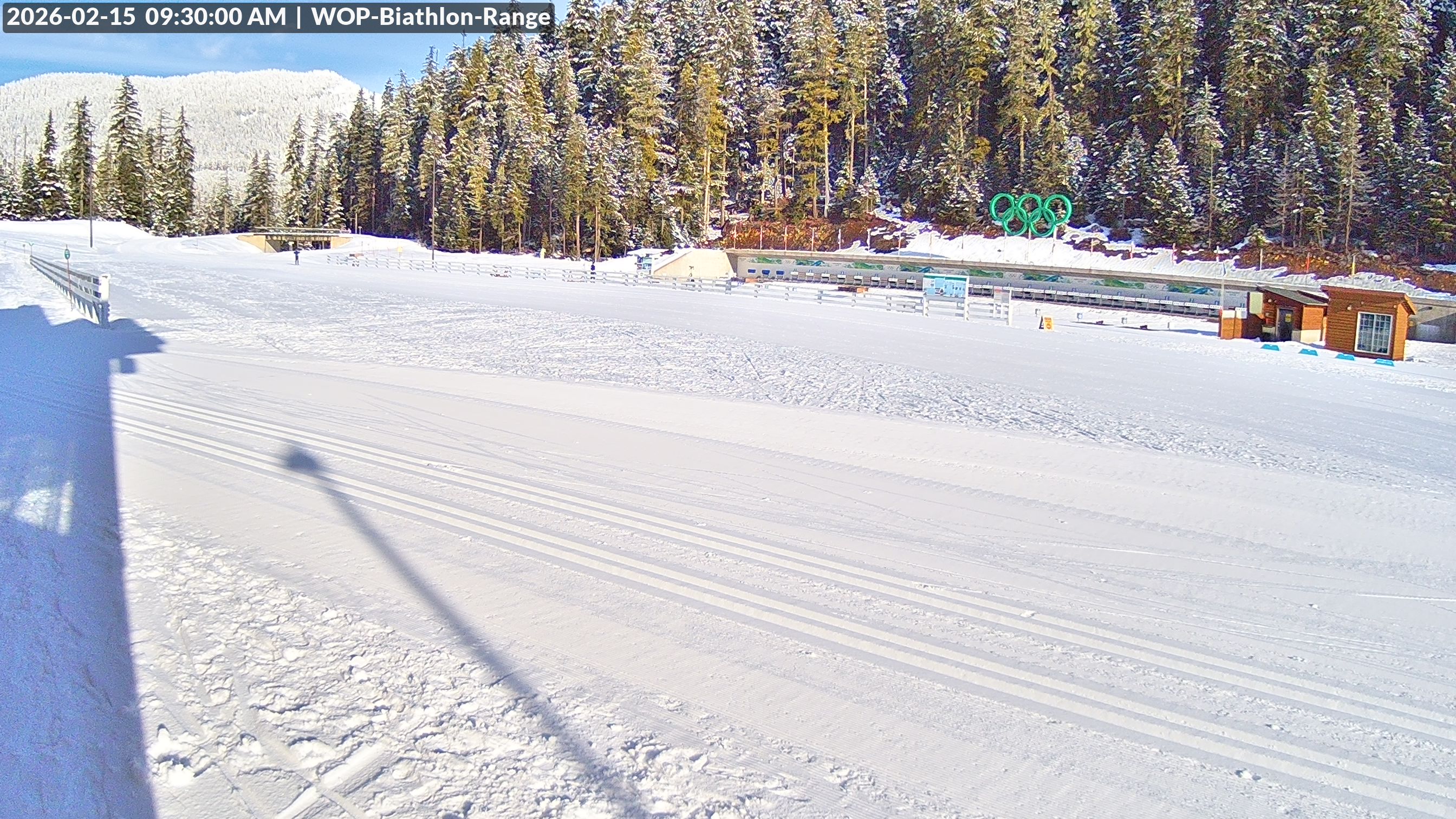 View looking North East to the Olympic Biathlon Range