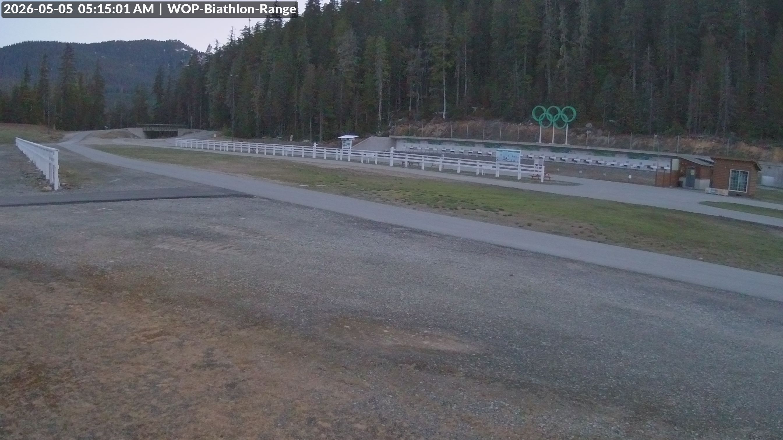 View looking North East to the Olympic Biathlon Range