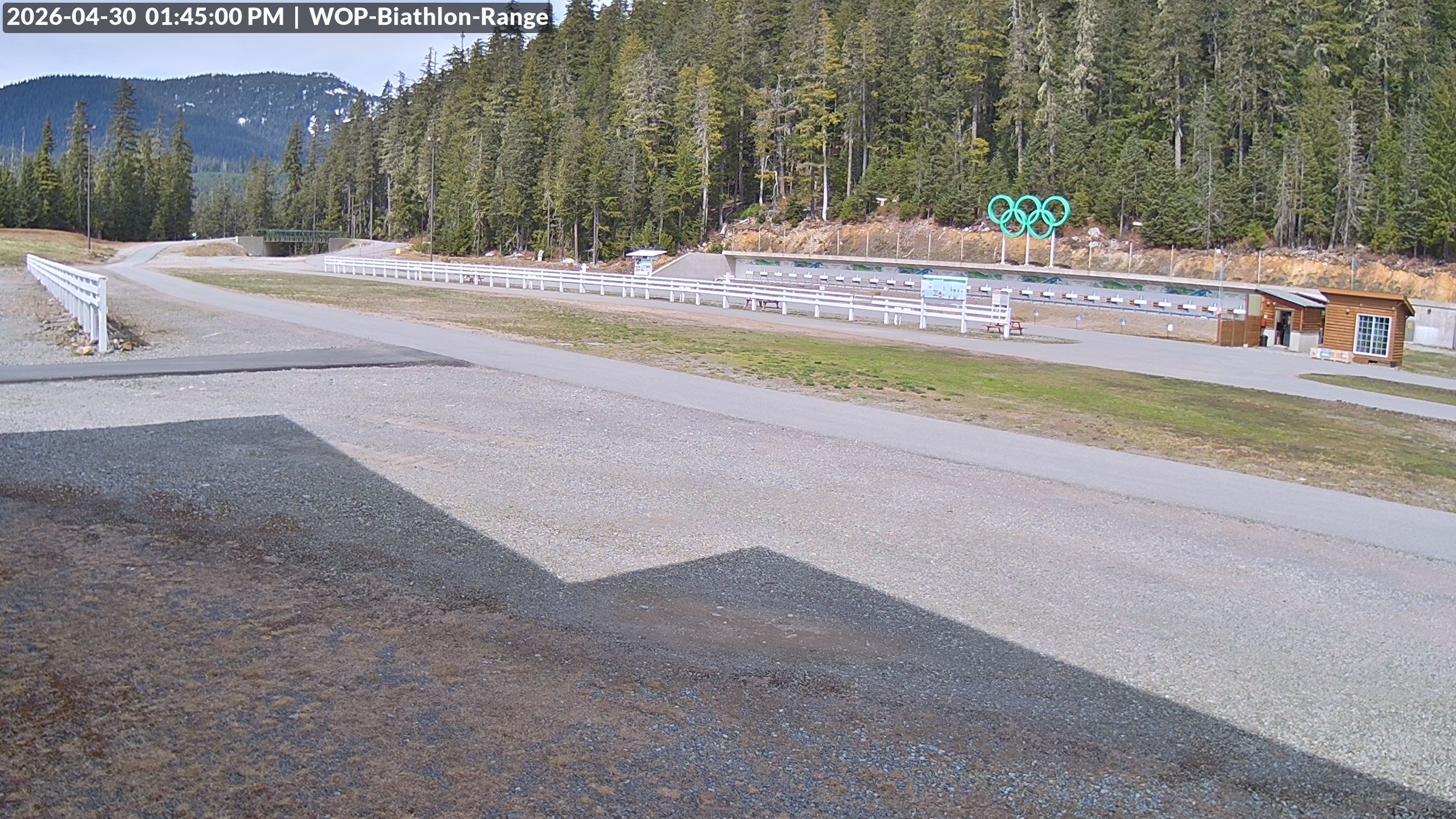 View looking North East to the Olympic Biathlon Range