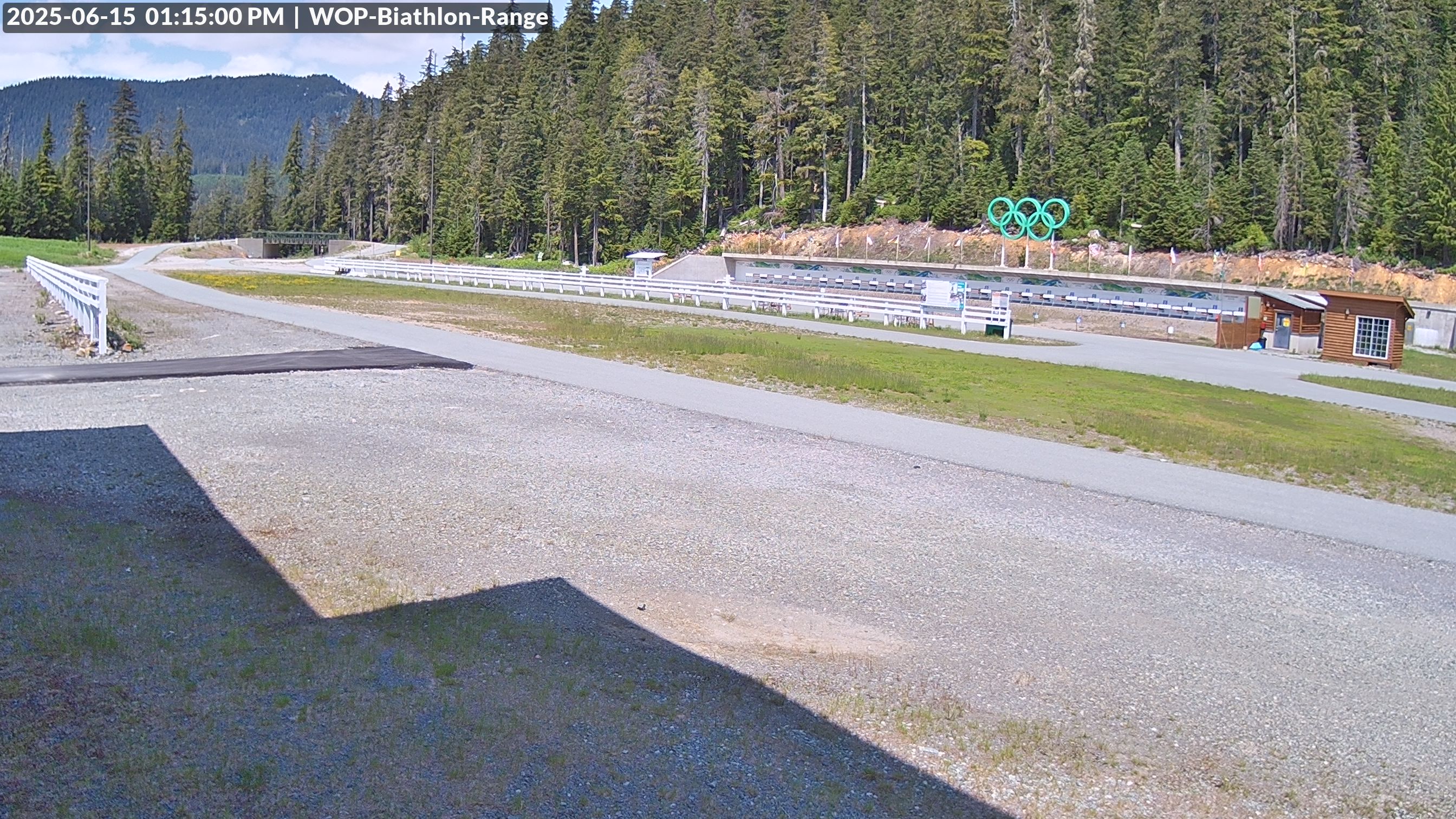 View looking North East to the Olympic Biathlon Range
