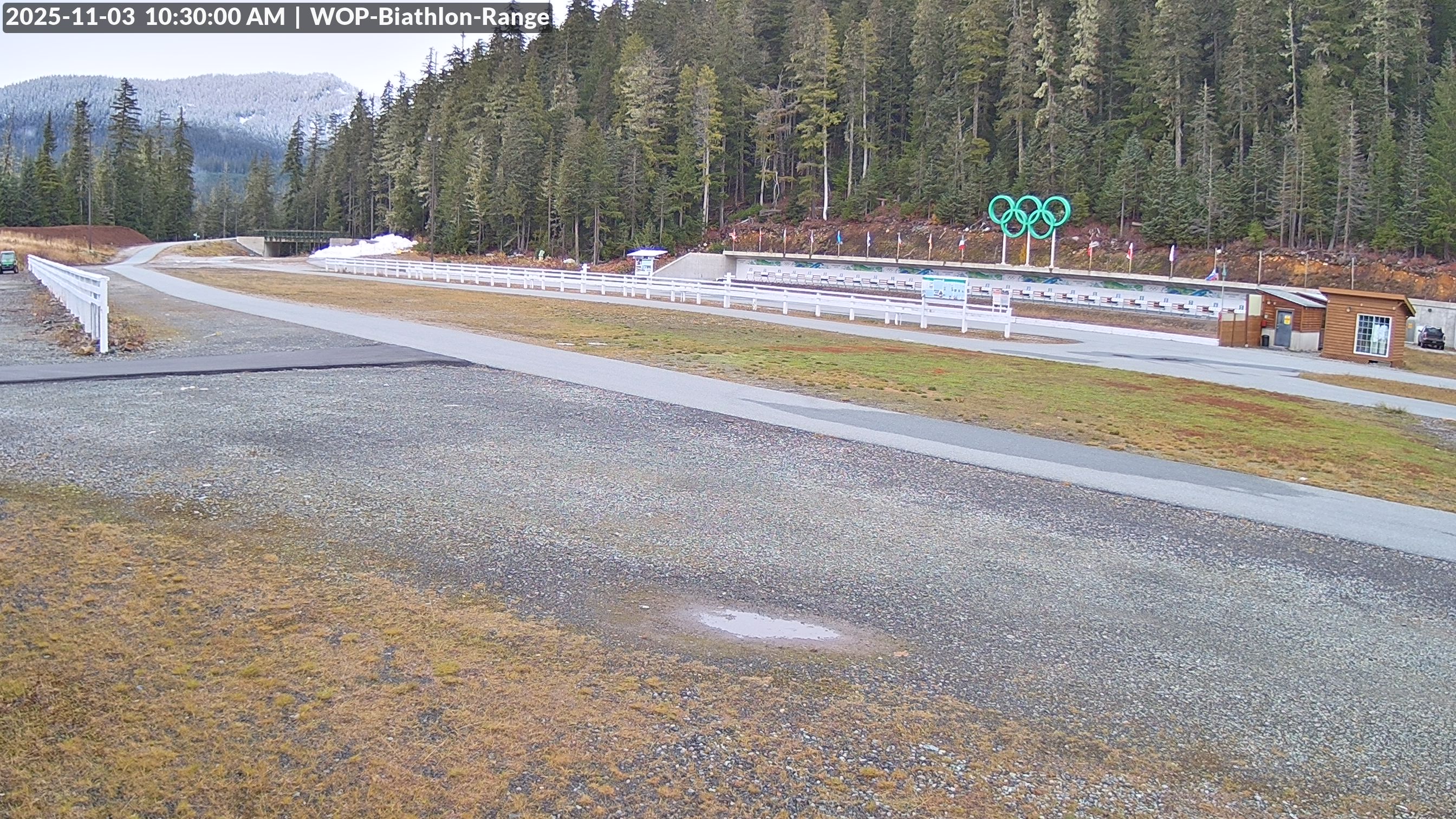 View looking North East to the Olympic Biathlon Range