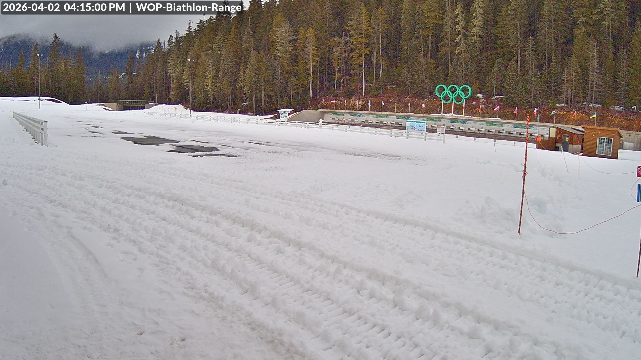 View looking North East to the Olympic Biathlon Range