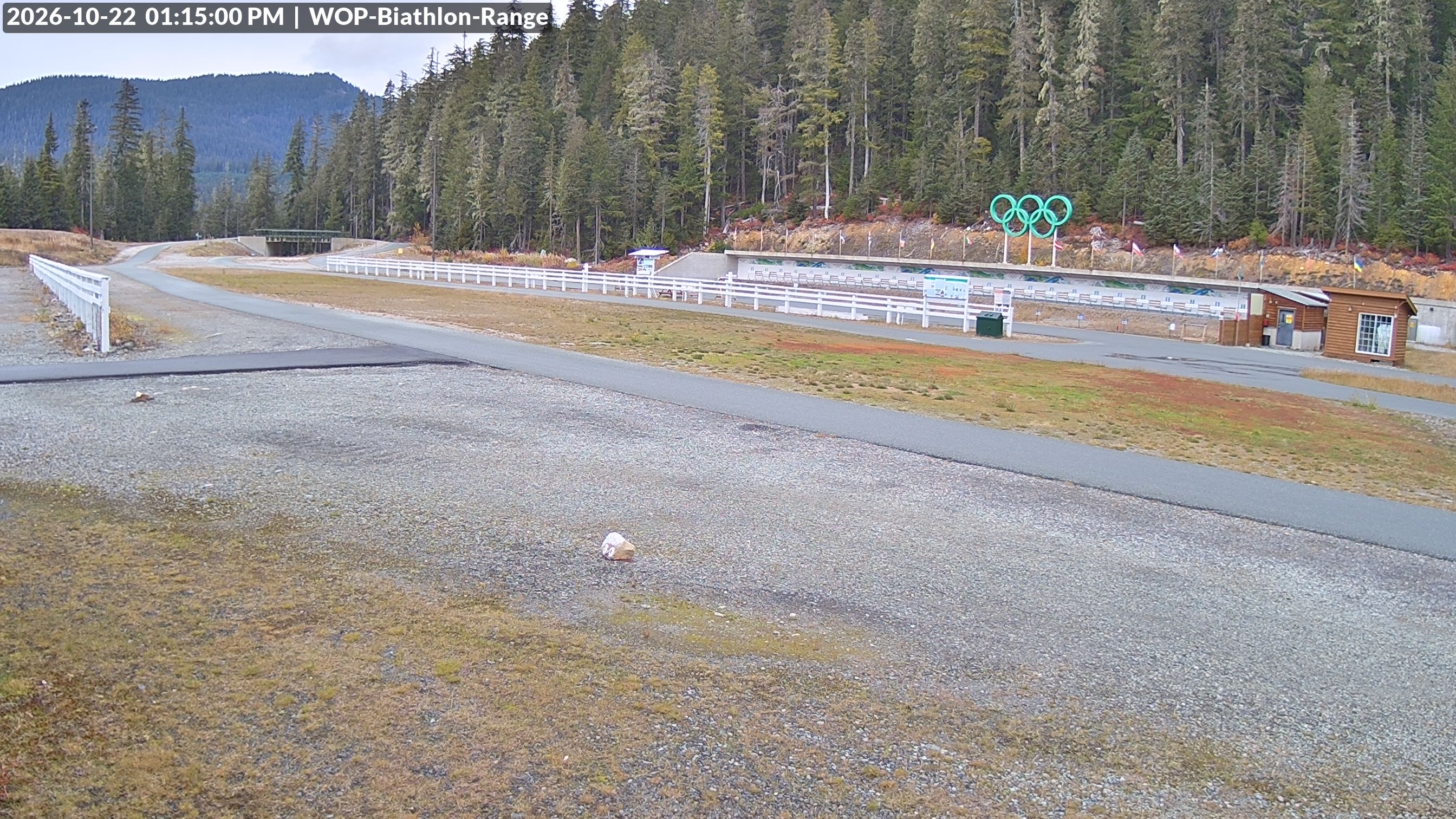 View looking North East to the Olympic Biathlon Range