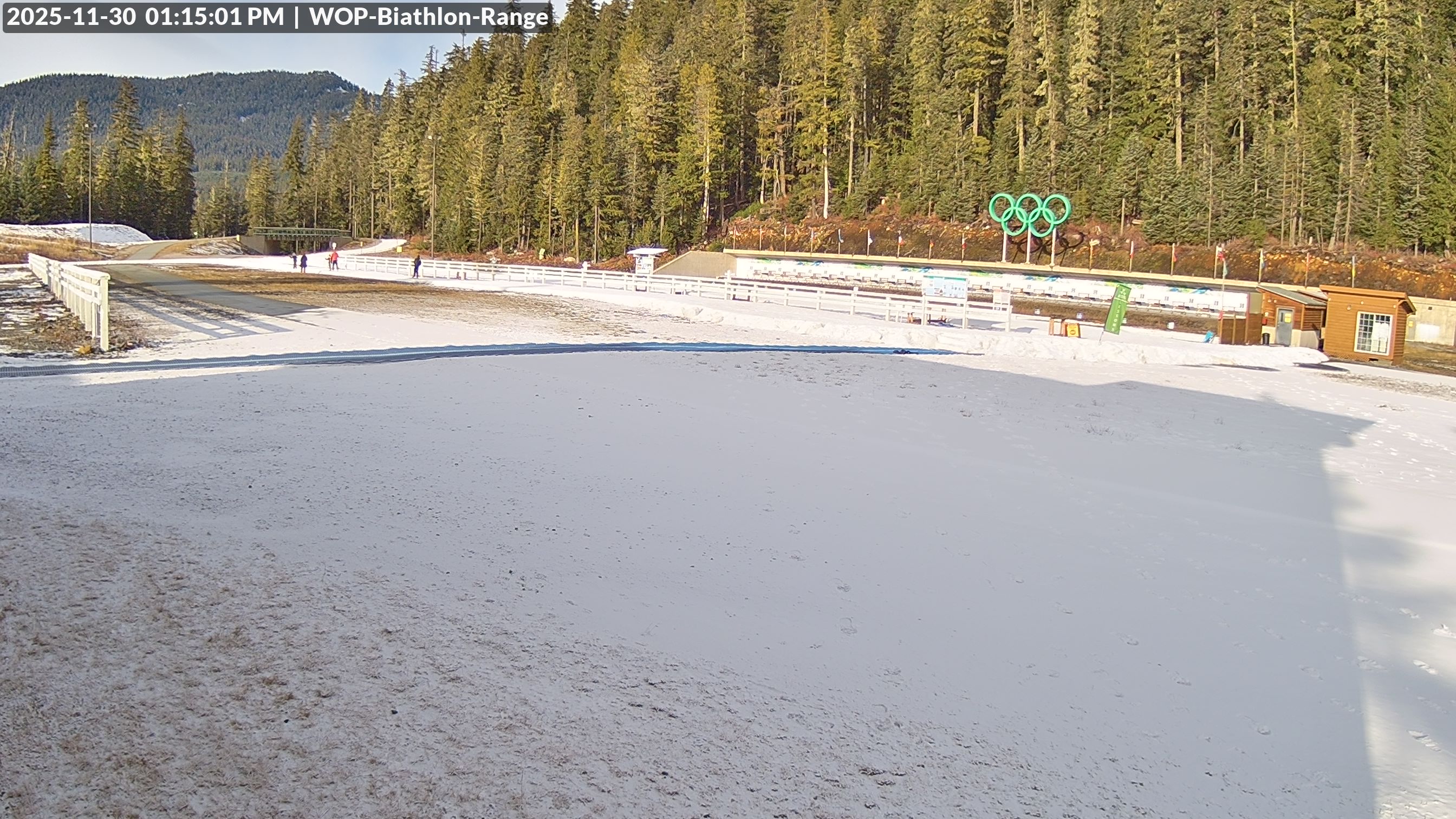 View looking North East to the Olympic Biathlon Range