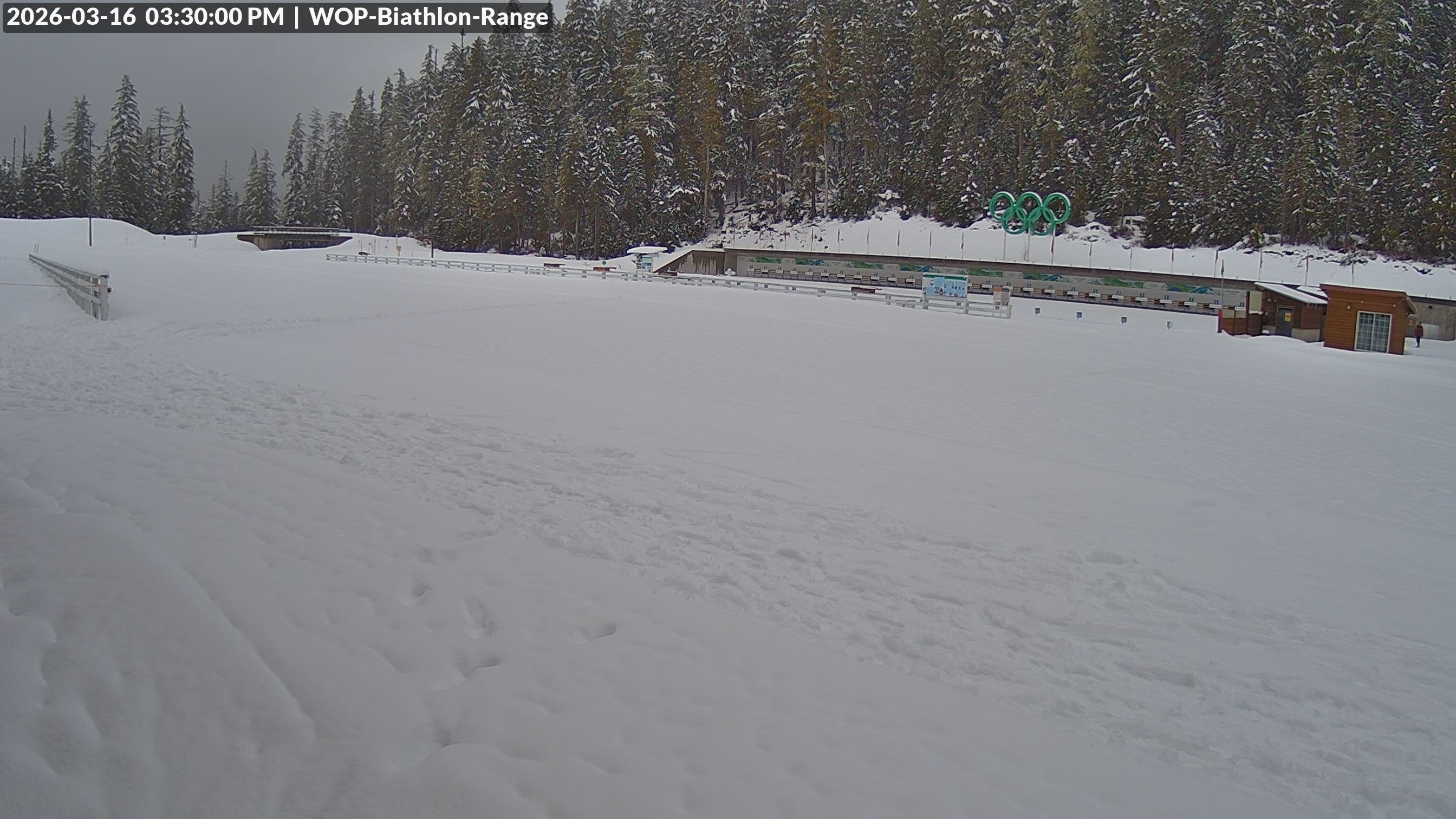 View looking North East to the Olympic Biathlon Range