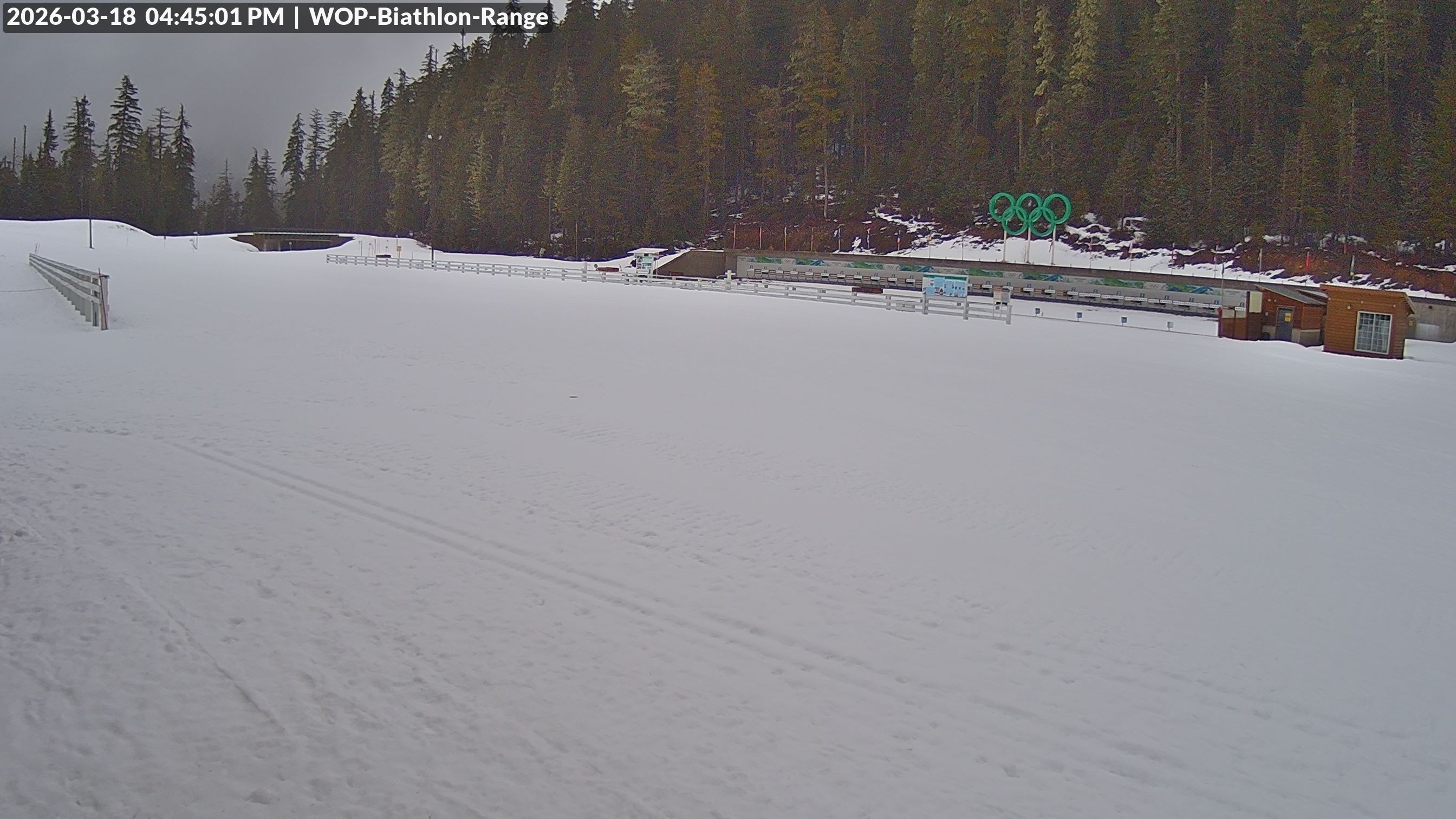 View looking North East to the Olympic Biathlon Range