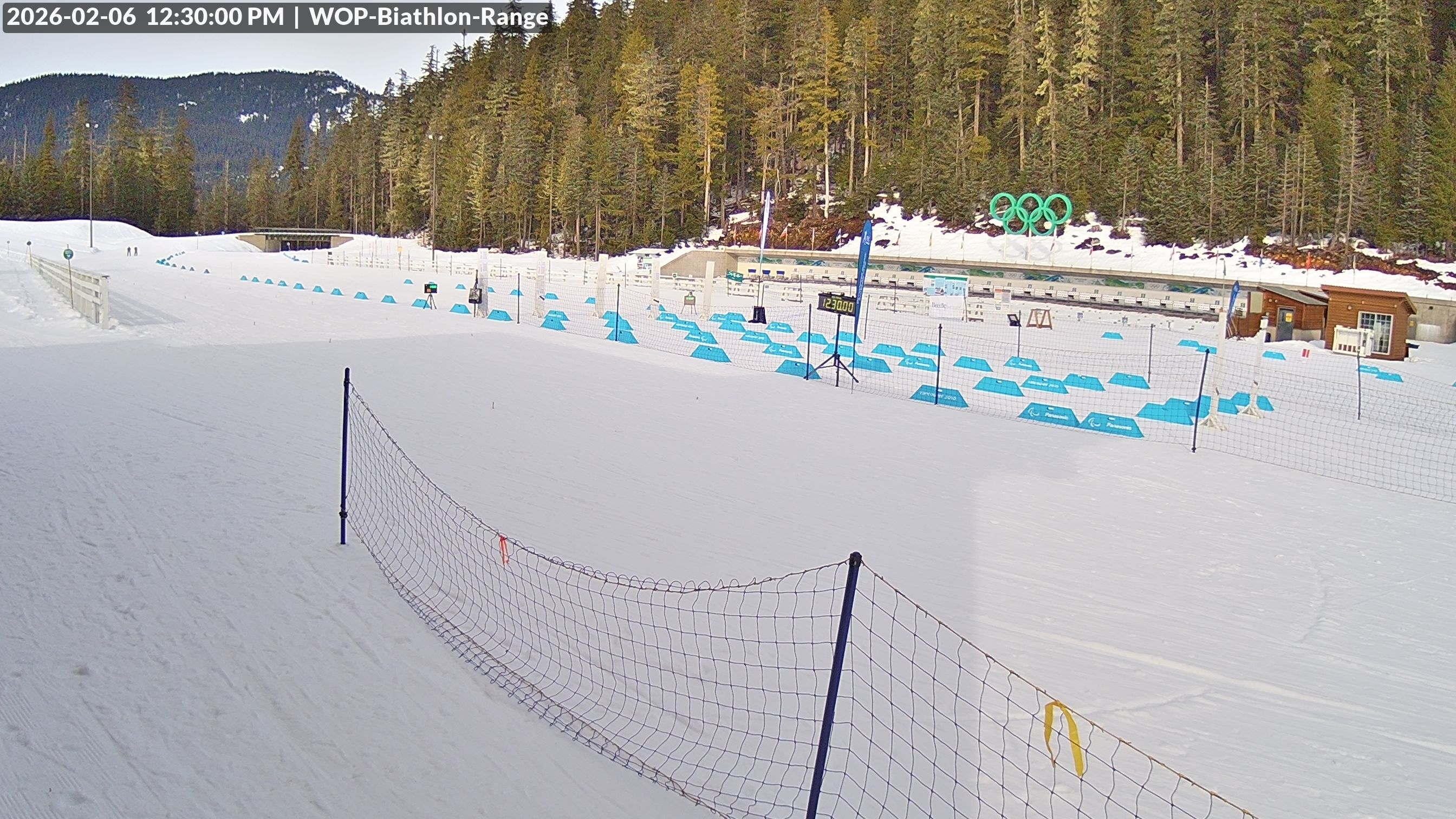 View looking North East to the Olympic Biathlon Range