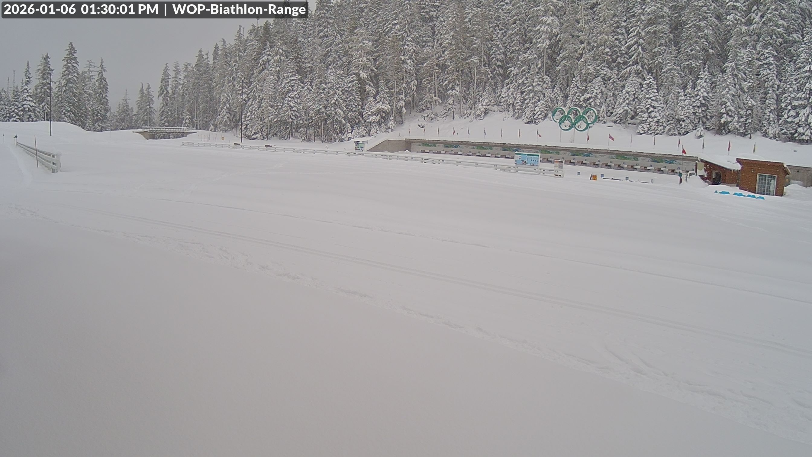 View looking North East to the Olympic Biathlon Range