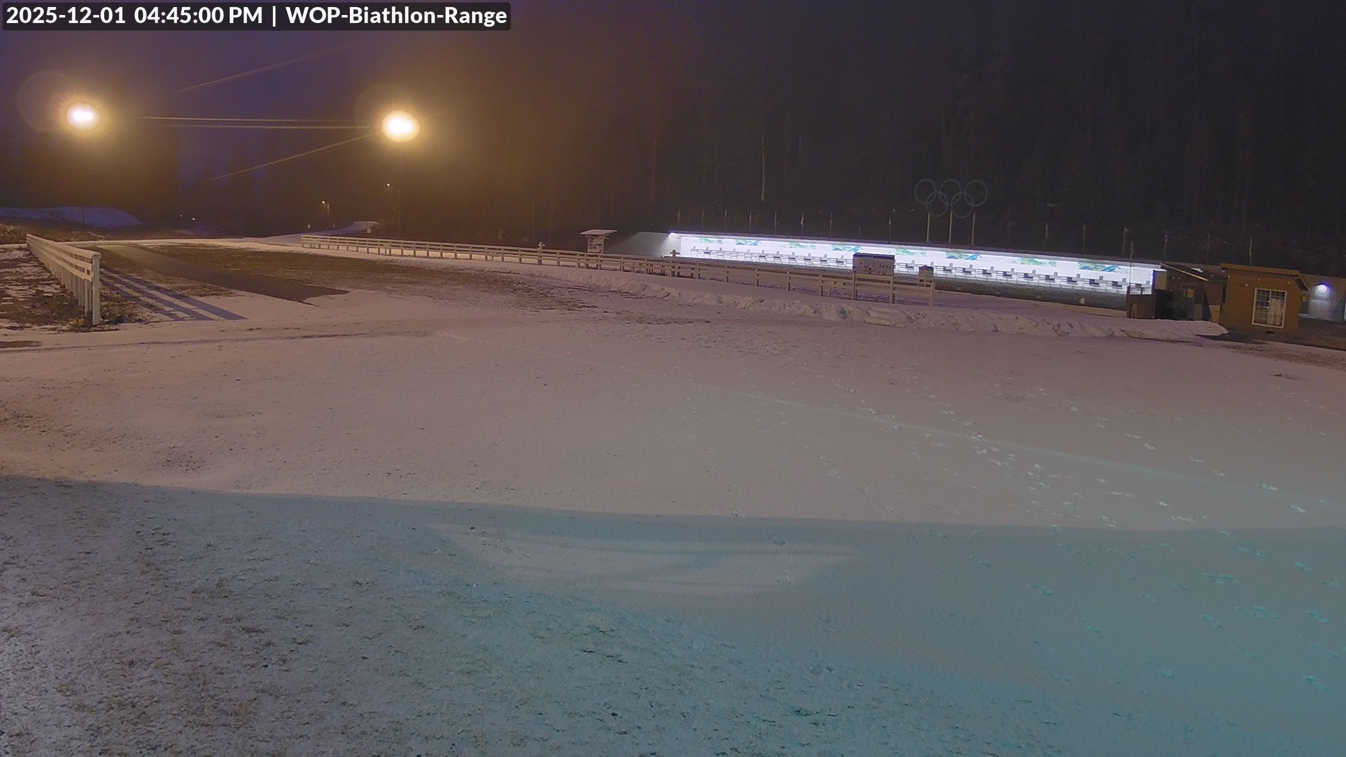 View looking North East to the Olympic Biathlon Range