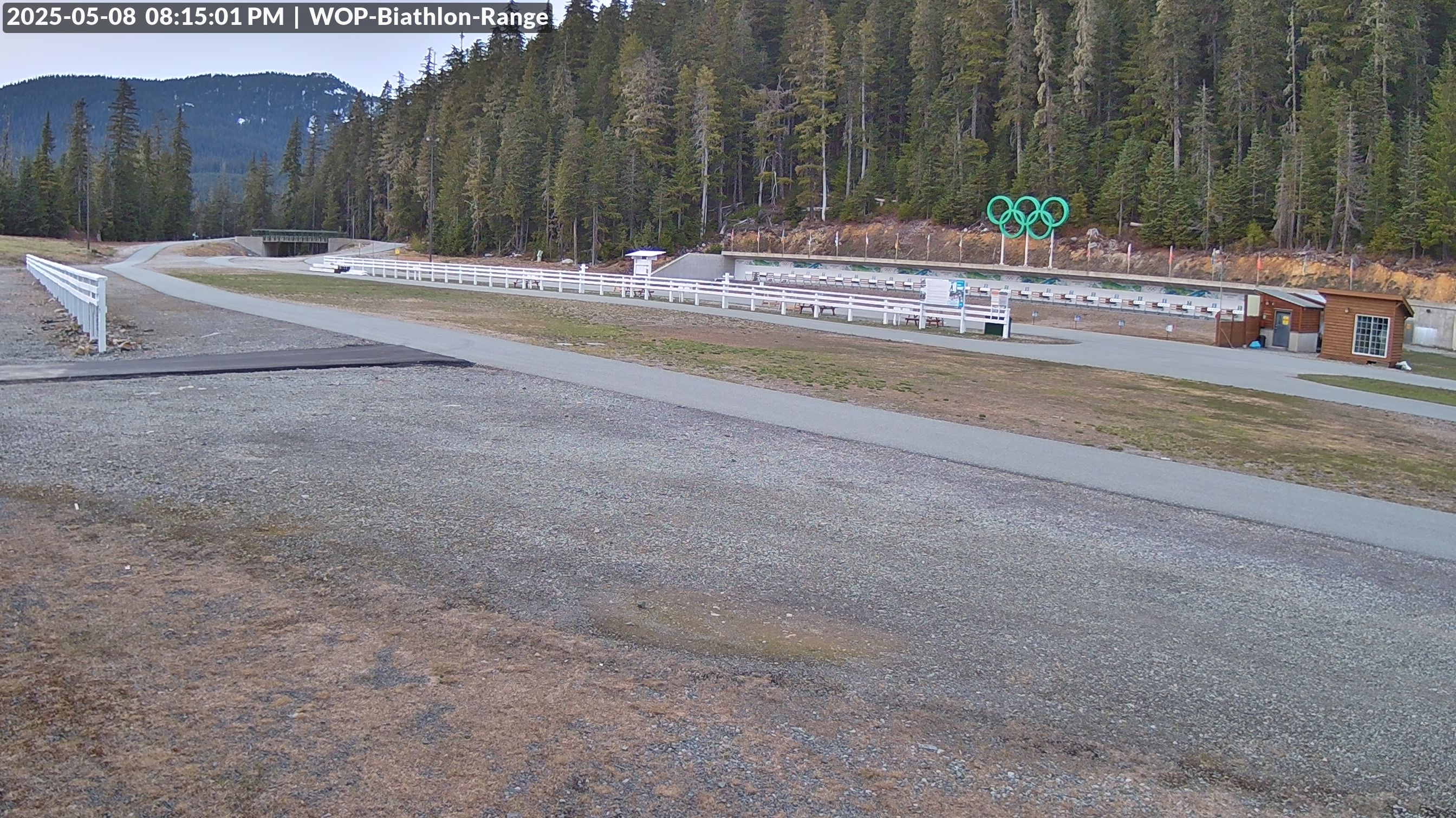 View looking North East to the Olympic Biathlon Range