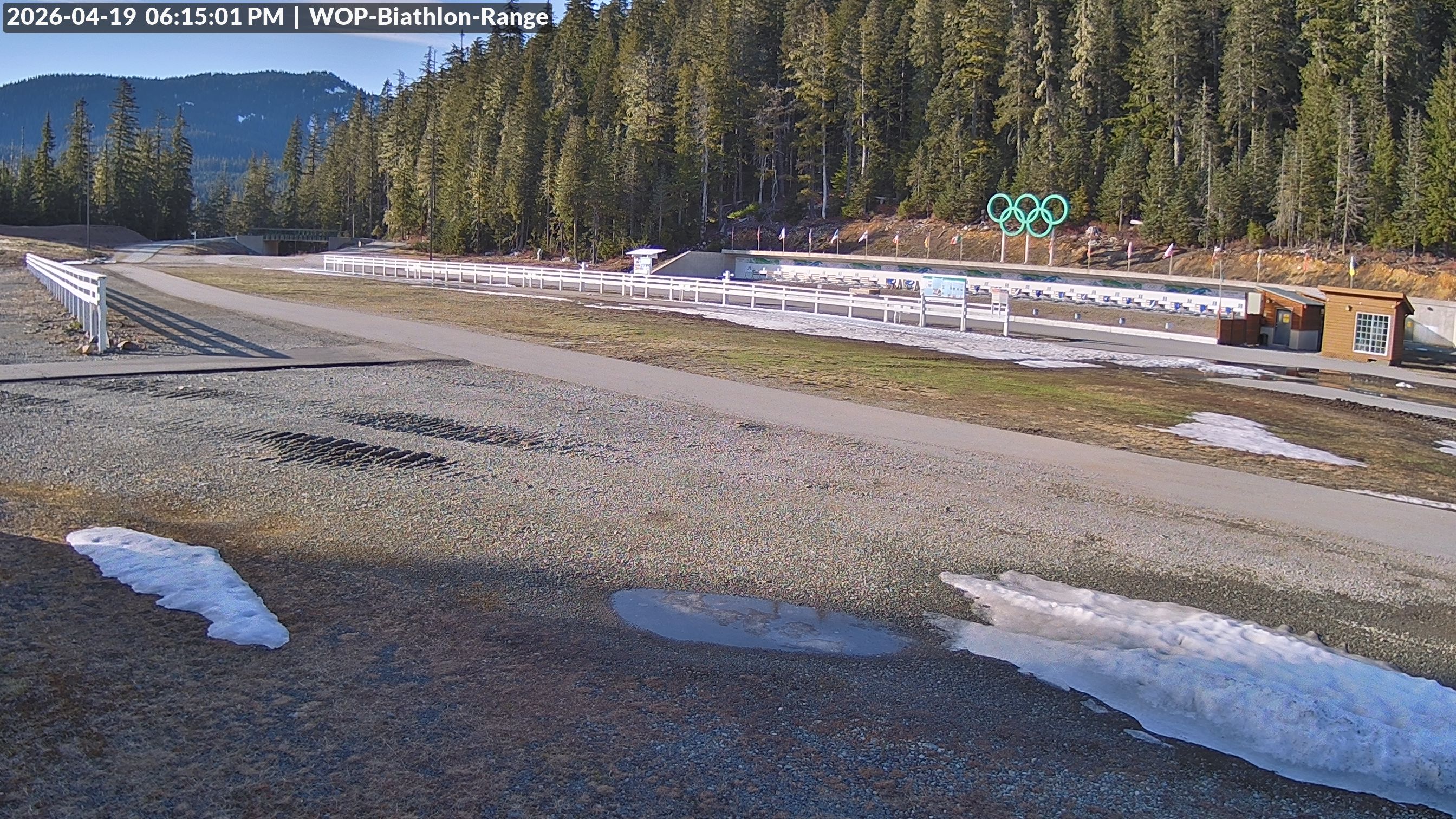 View looking North East to the Olympic Biathlon Range