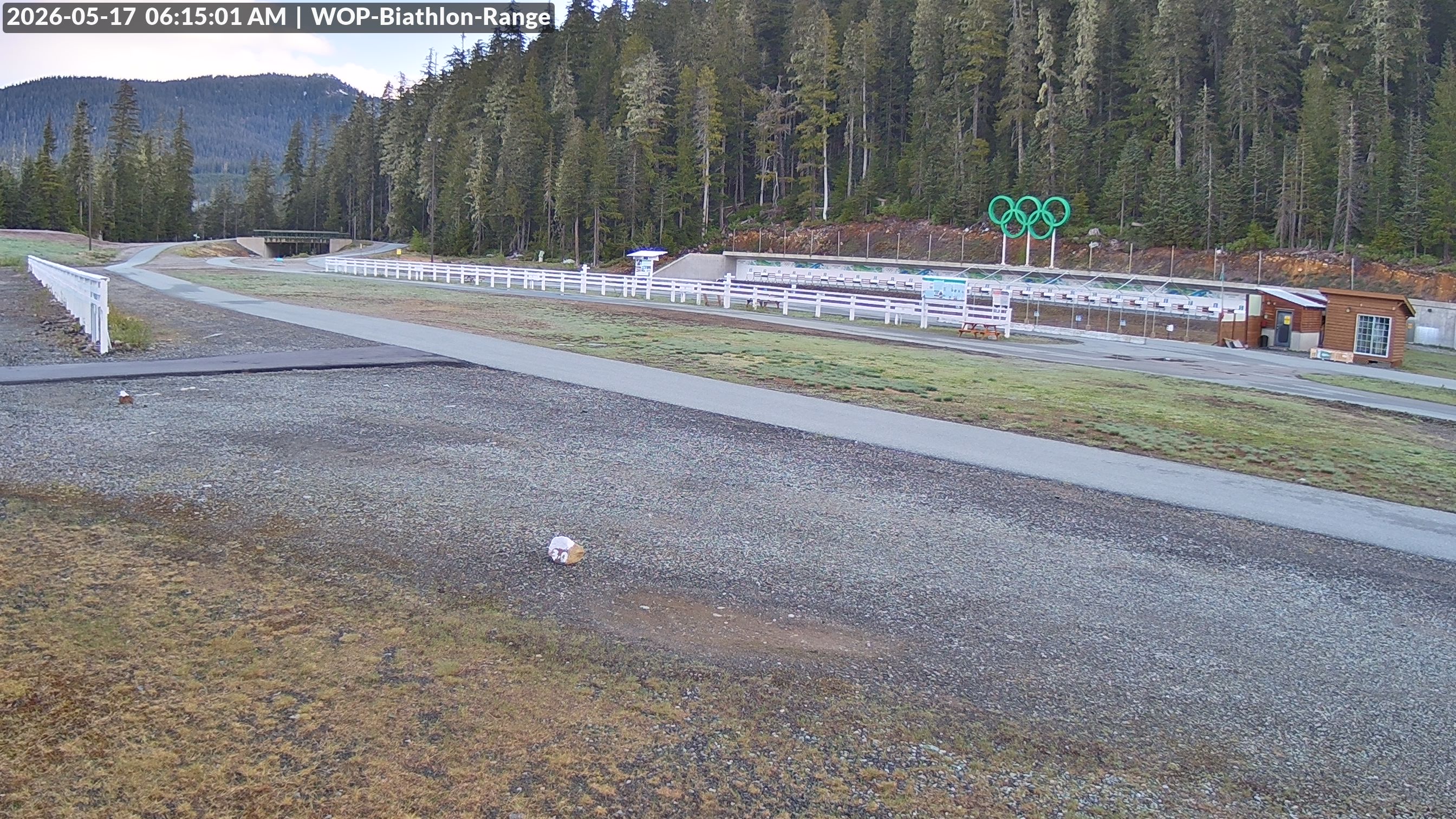 View looking North East to the Olympic Biathlon Range