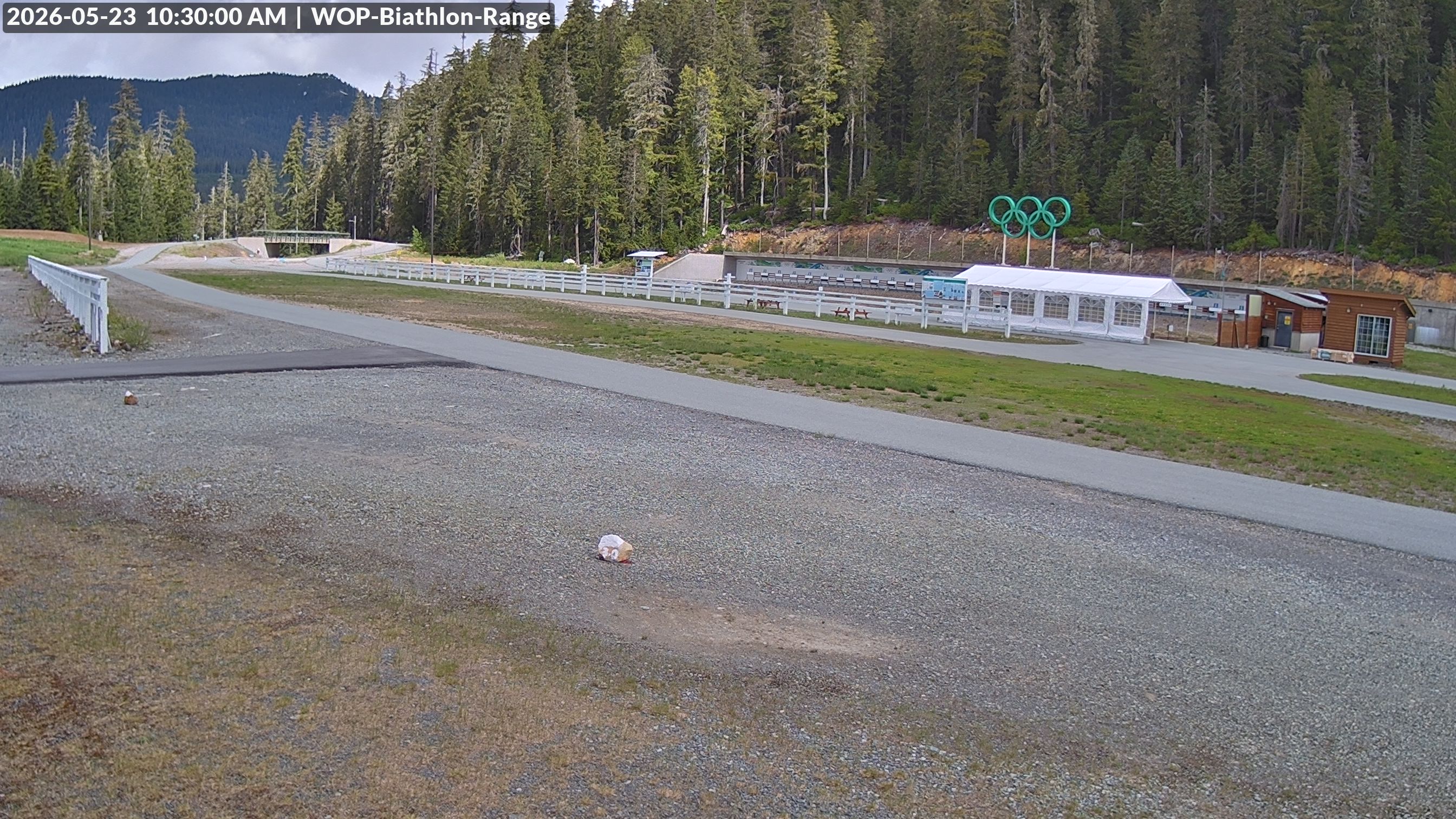 View looking North East to the Olympic Biathlon Range