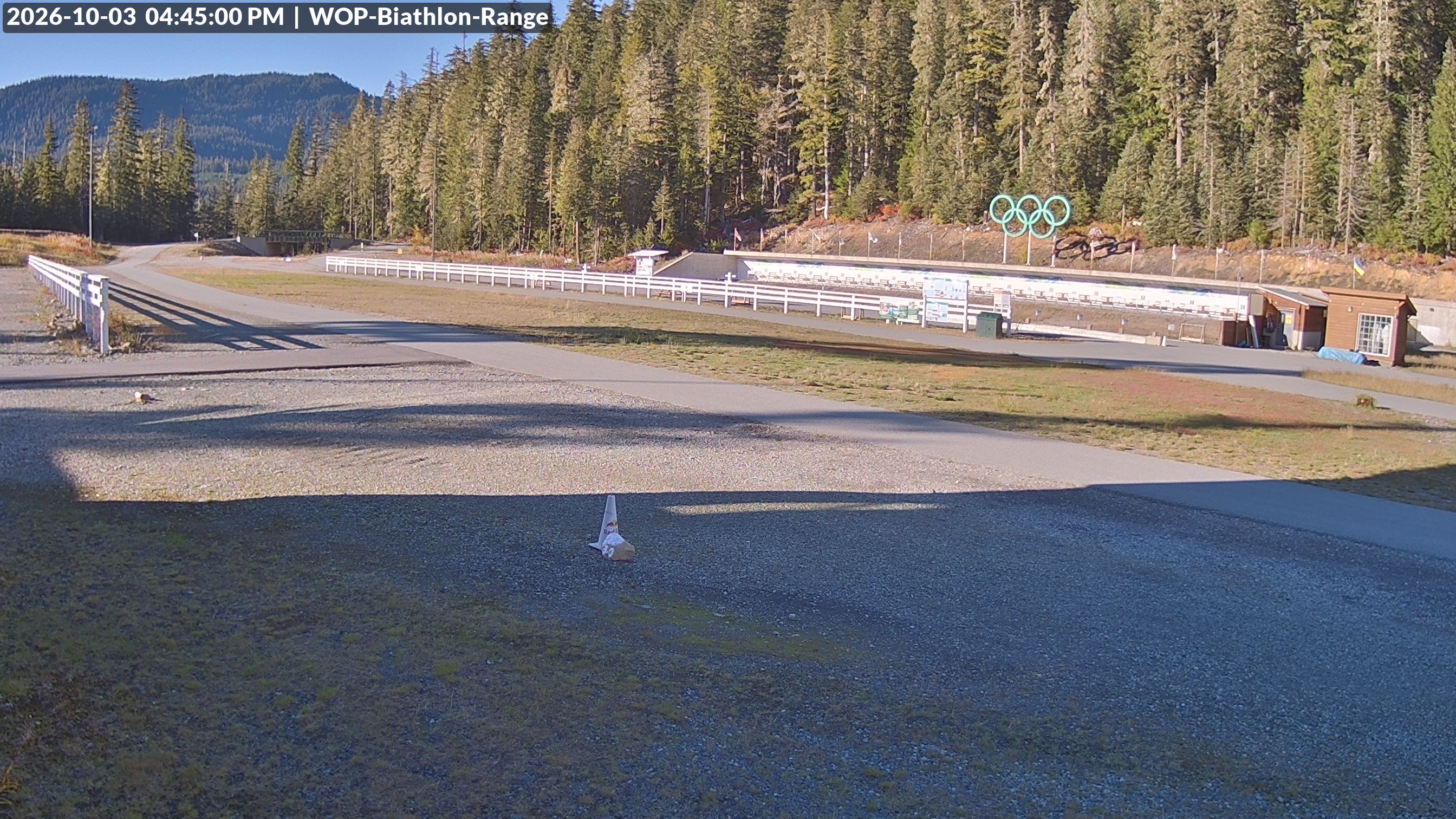 View looking North East to the Olympic Biathlon Range