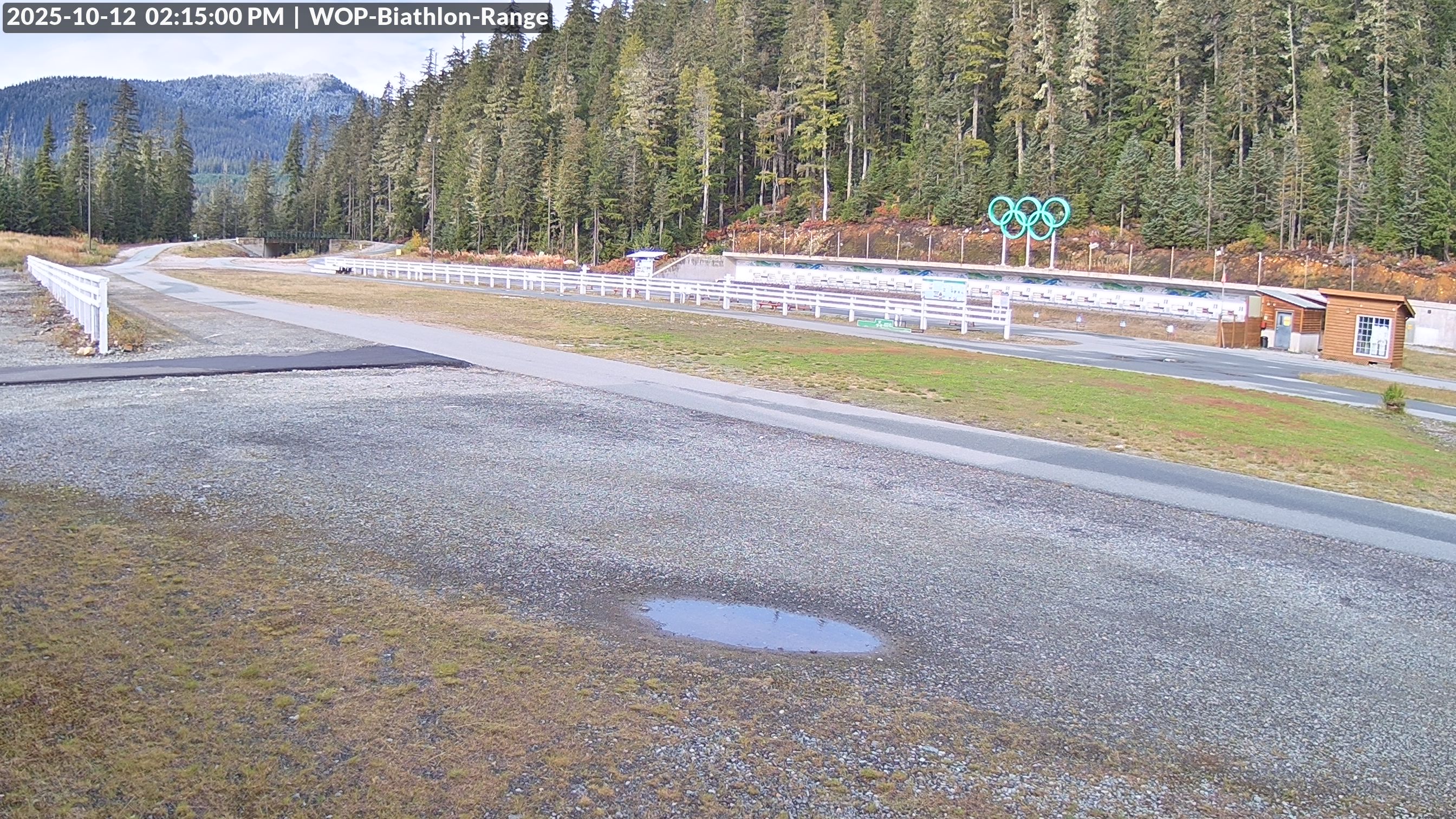 View looking North East to the Olympic Biathlon Range