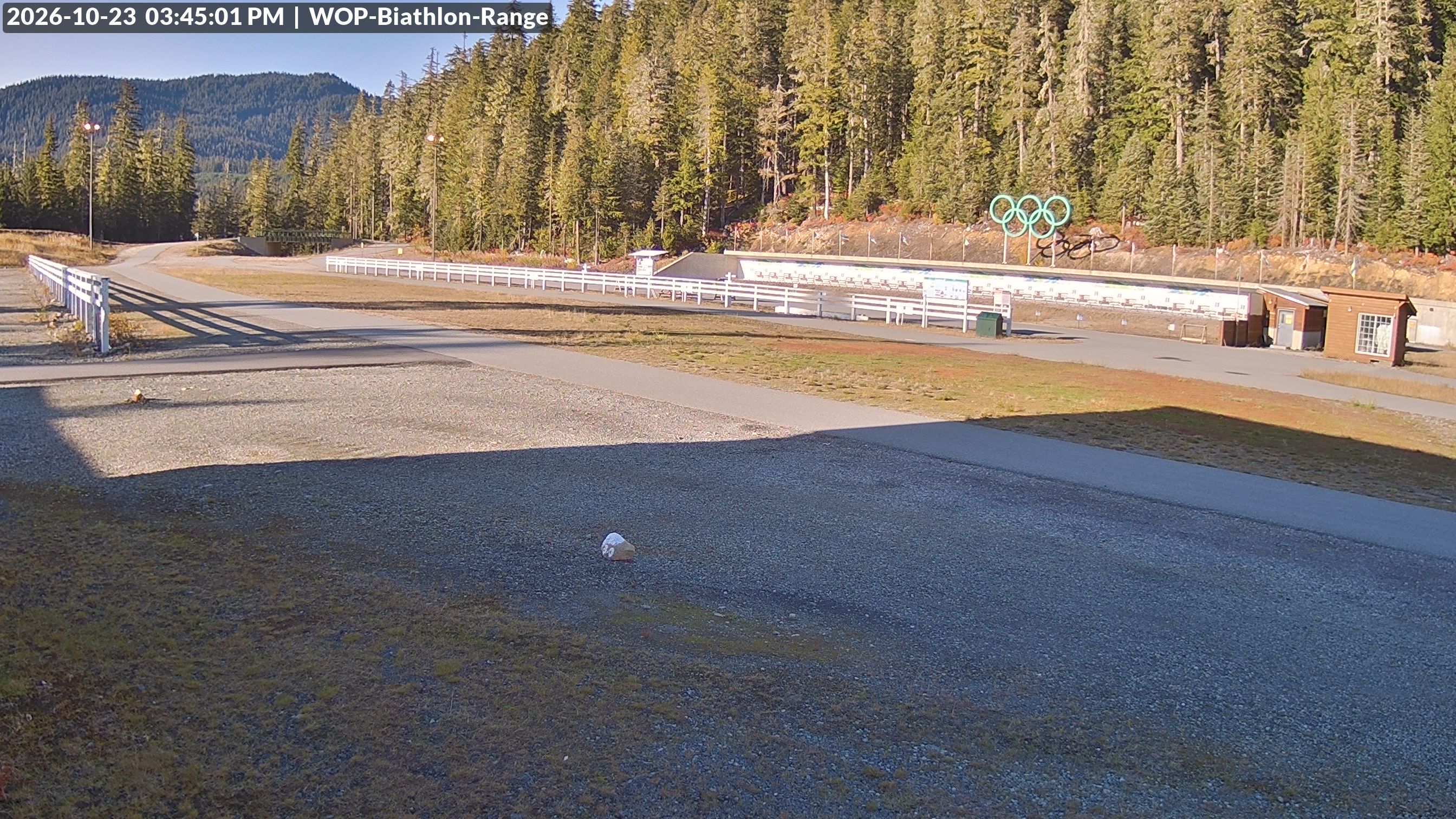 View looking North East to the Olympic Biathlon Range