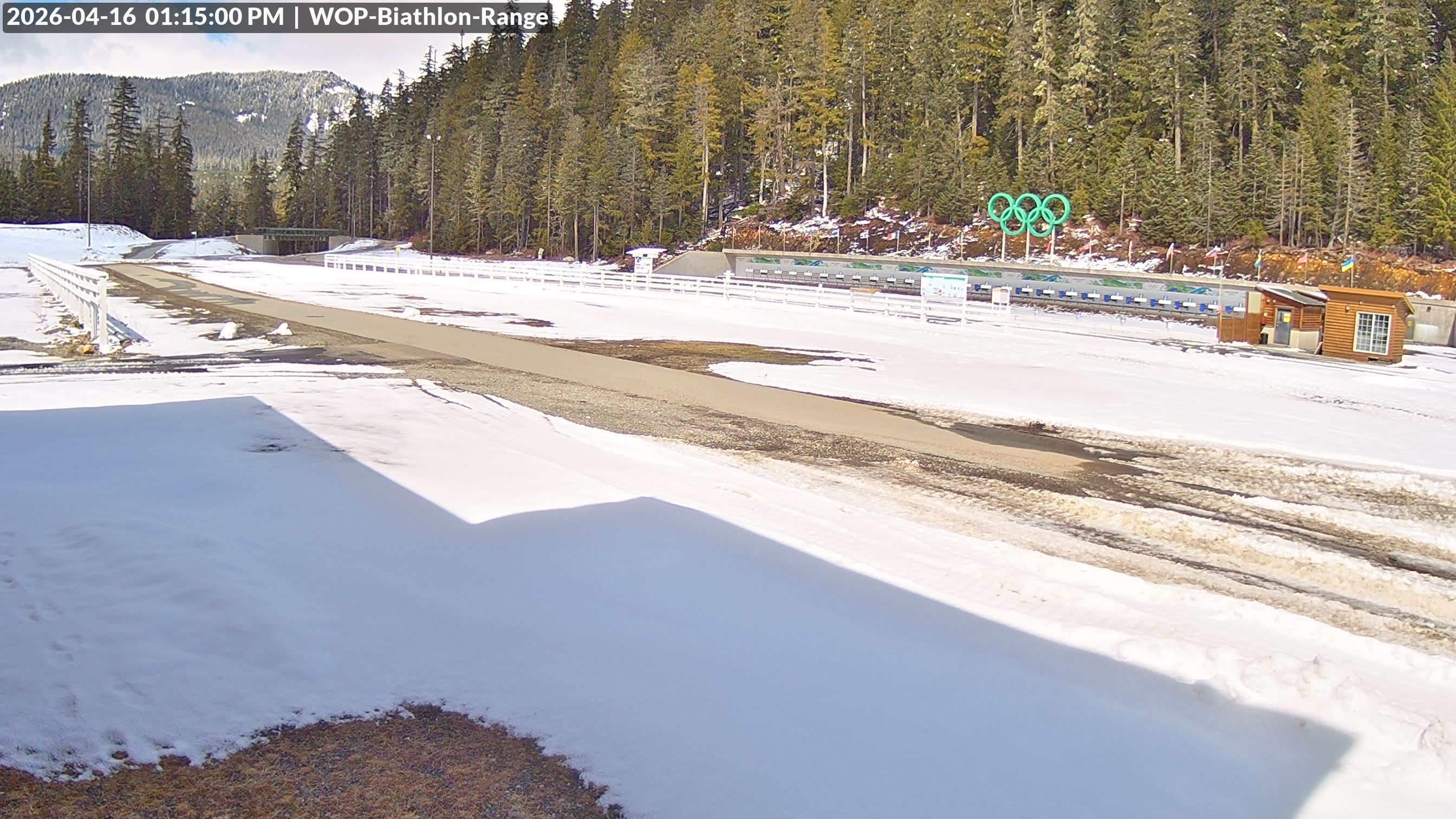 View looking North East to the Olympic Biathlon Range