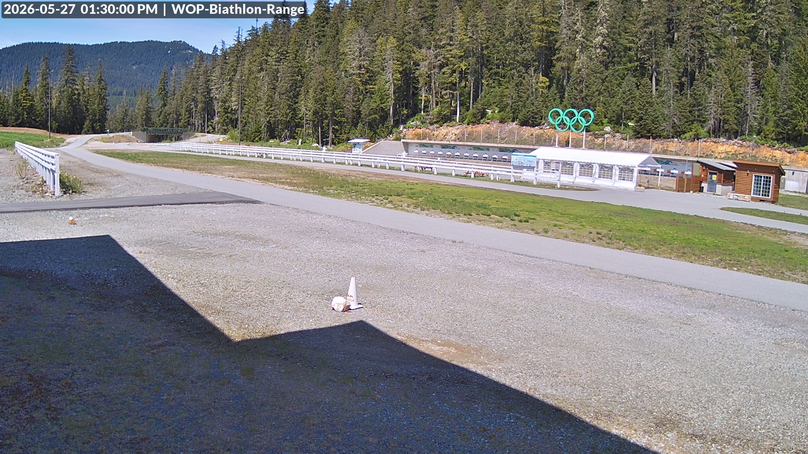 View looking North East to the Olympic Biathlon Range