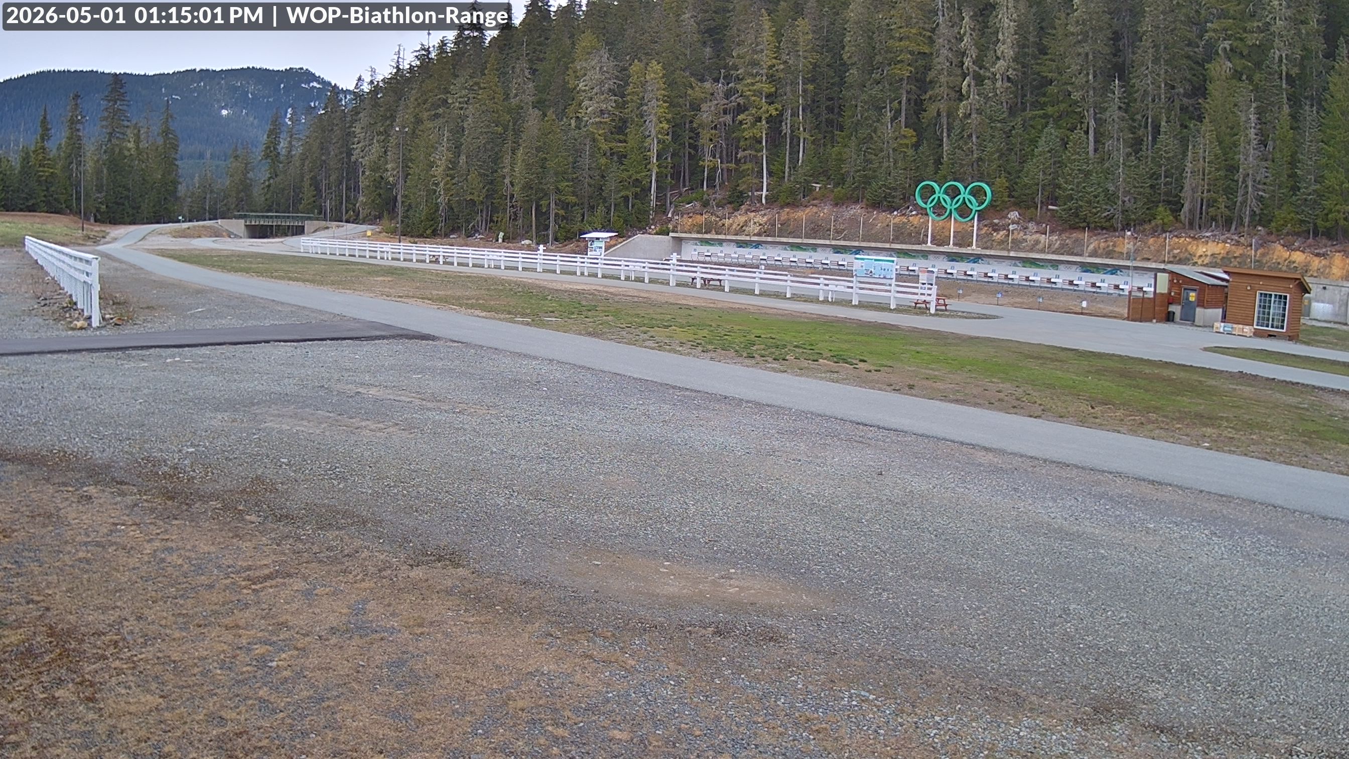 View looking North East to the Olympic Biathlon Range