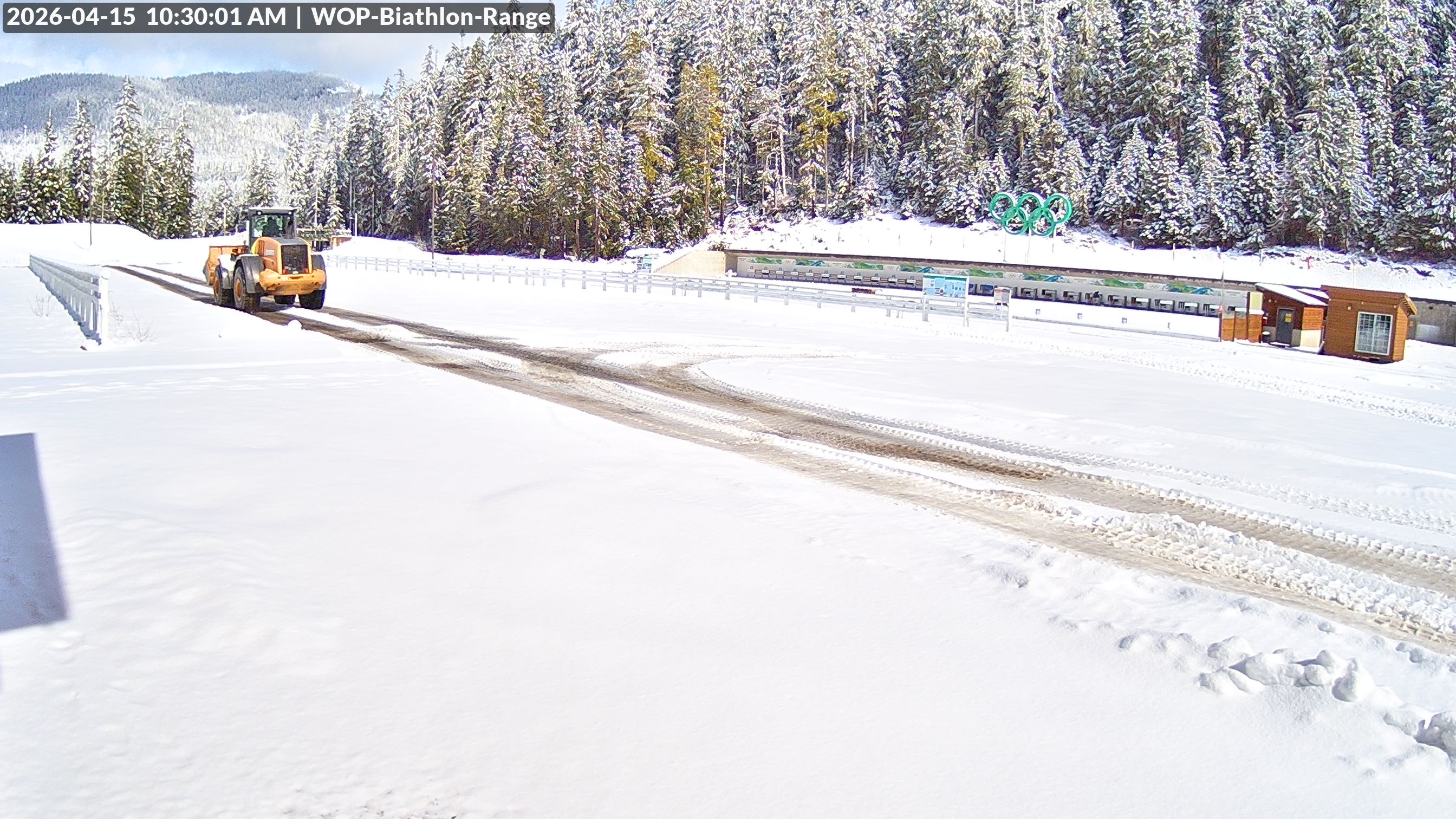 View looking North East to the Olympic Biathlon Range
