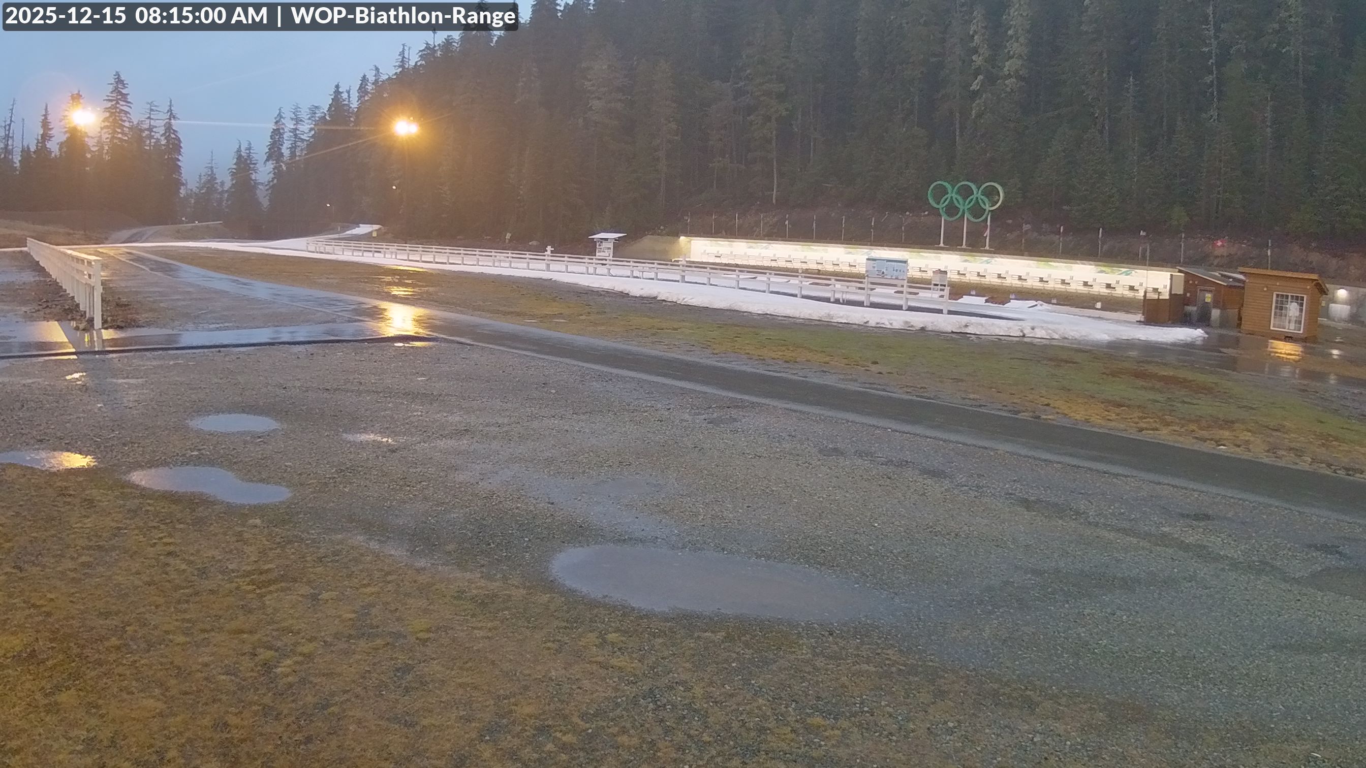 View looking North East to the Olympic Biathlon Range