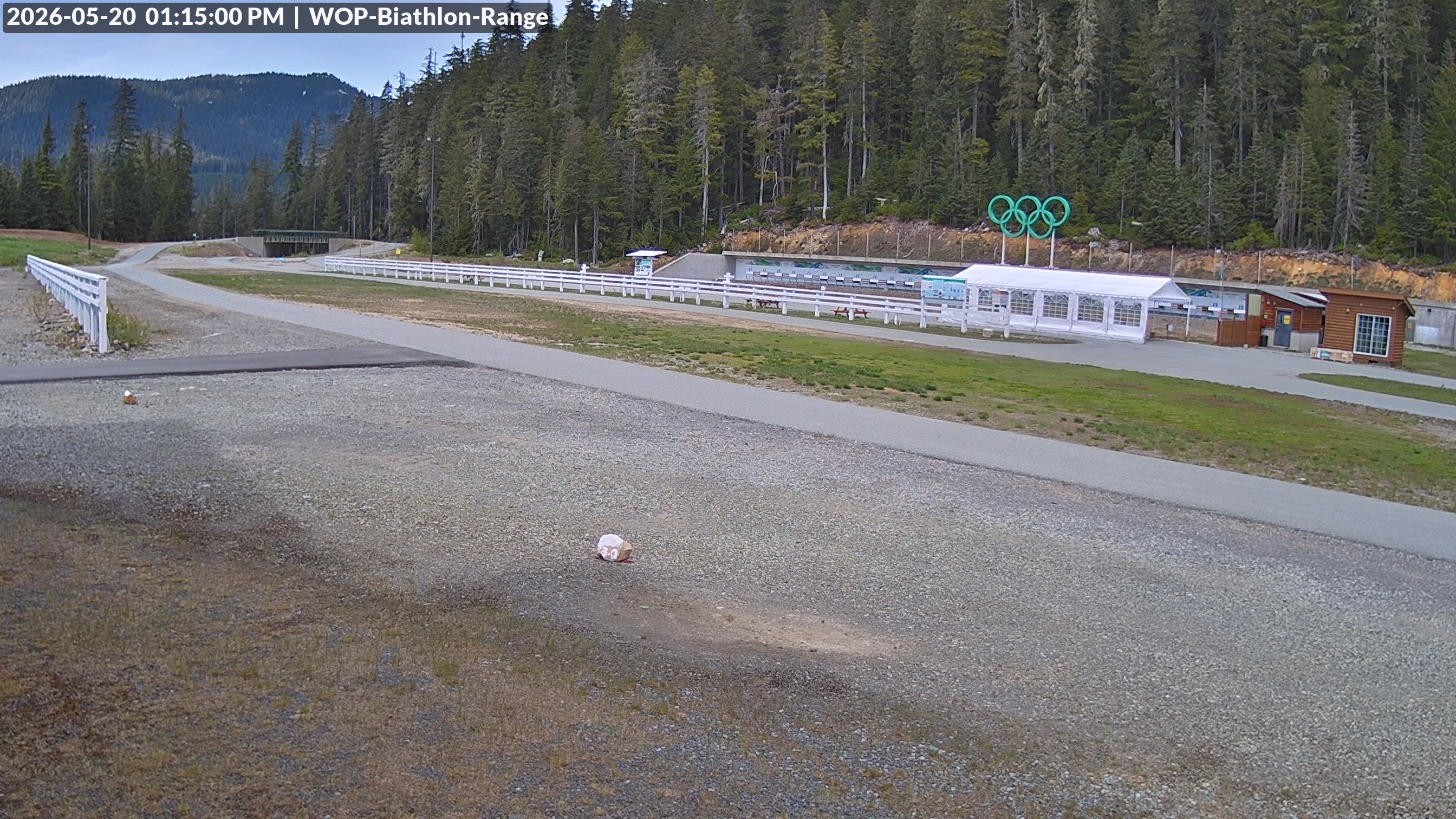 View looking North East to the Olympic Biathlon Range