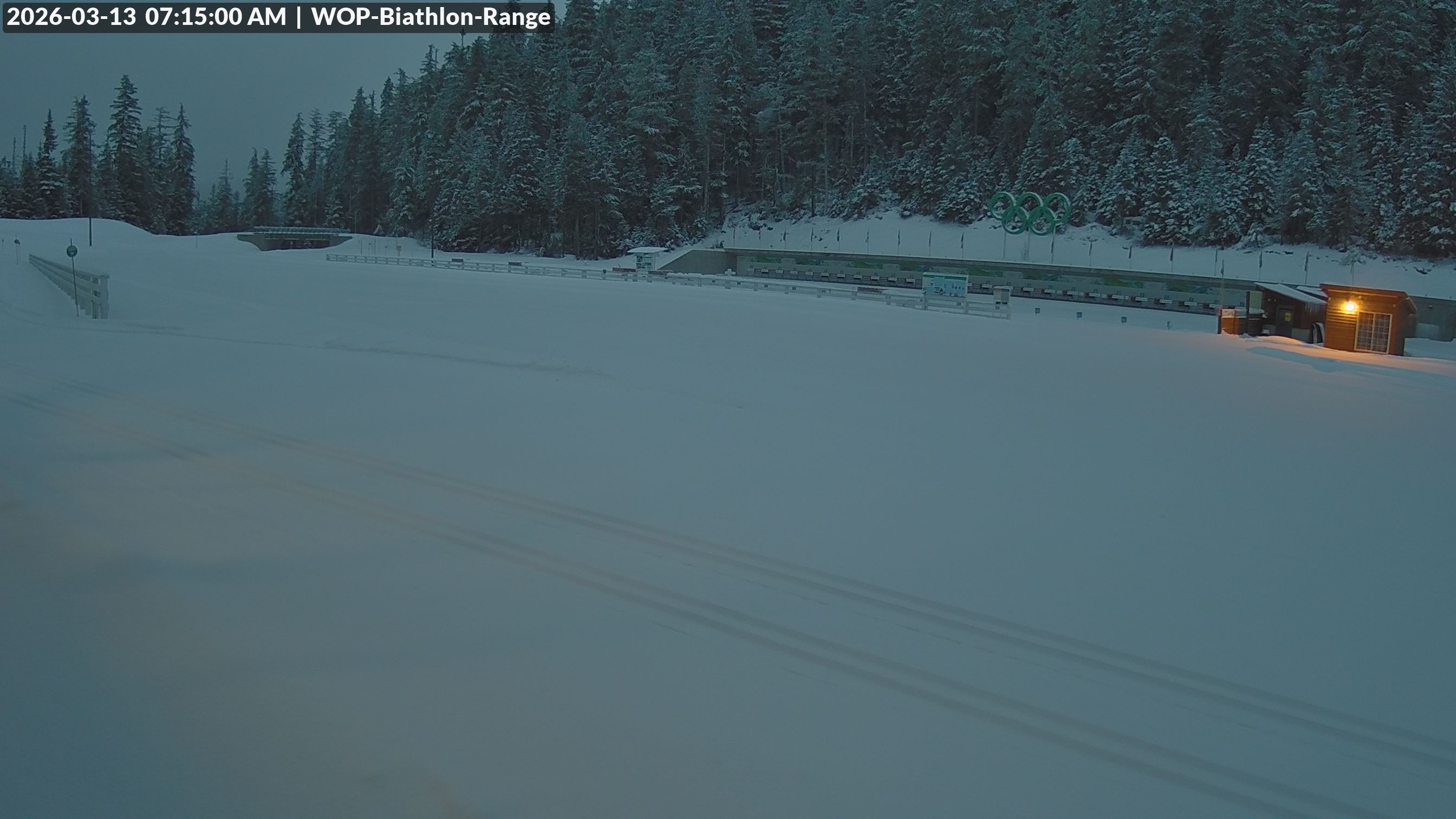 View looking North East to the Olympic Biathlon Range
