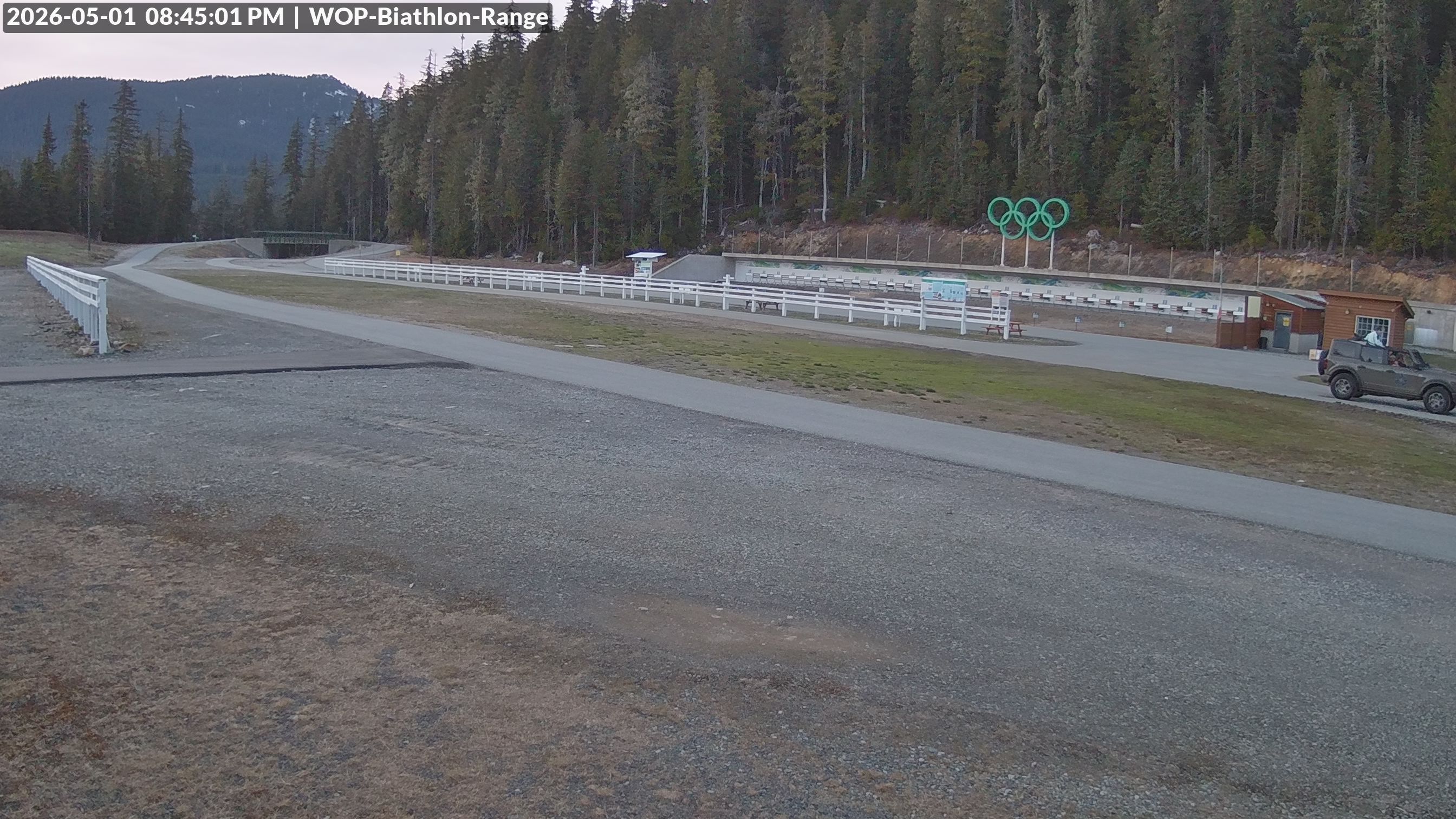 View looking North East to the Olympic Biathlon Range