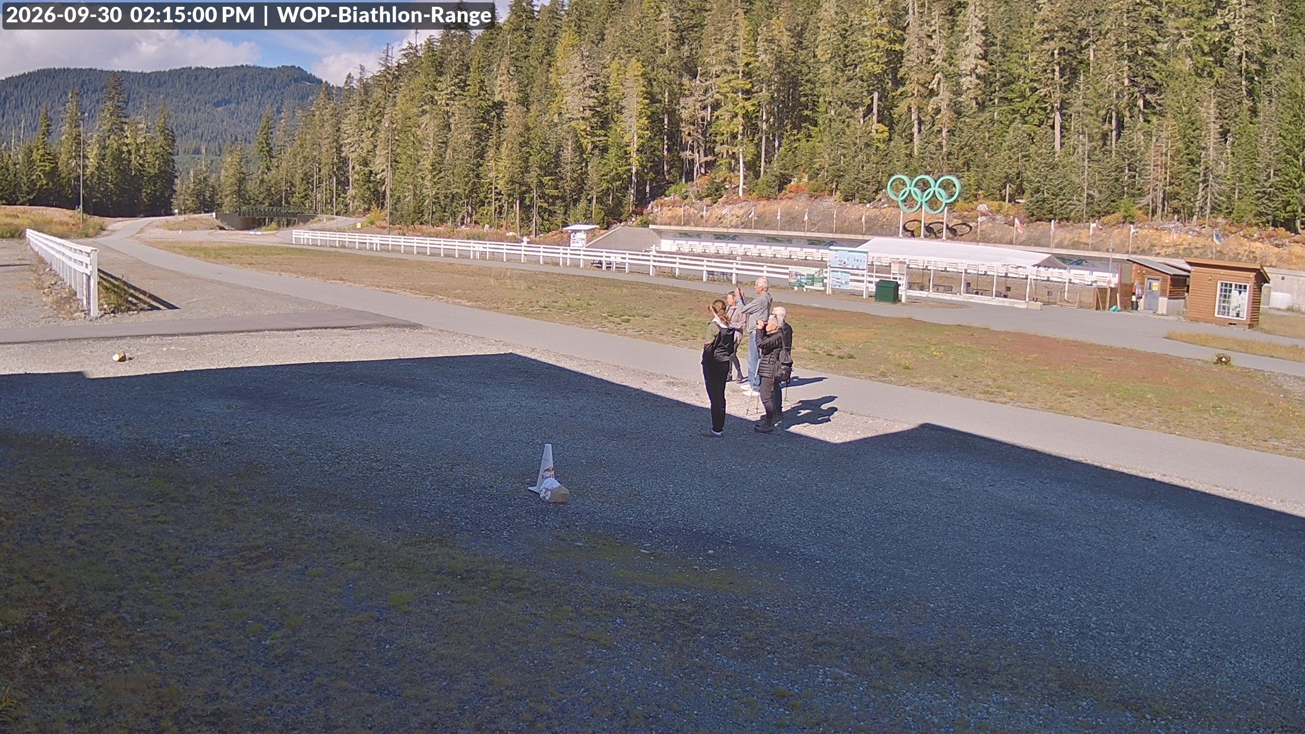 View looking North East to the Olympic Biathlon Range