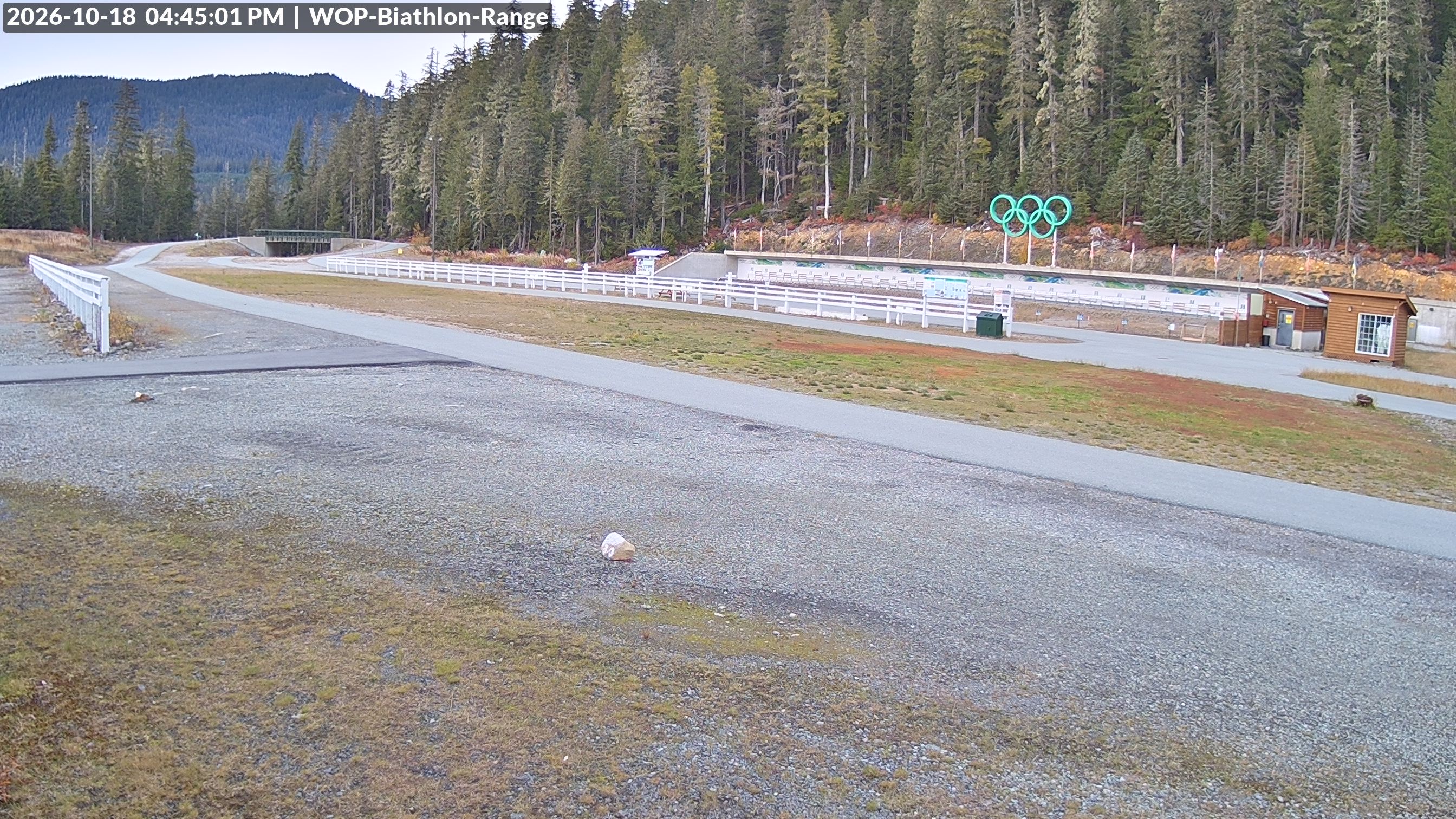 View looking North East to the Olympic Biathlon Range