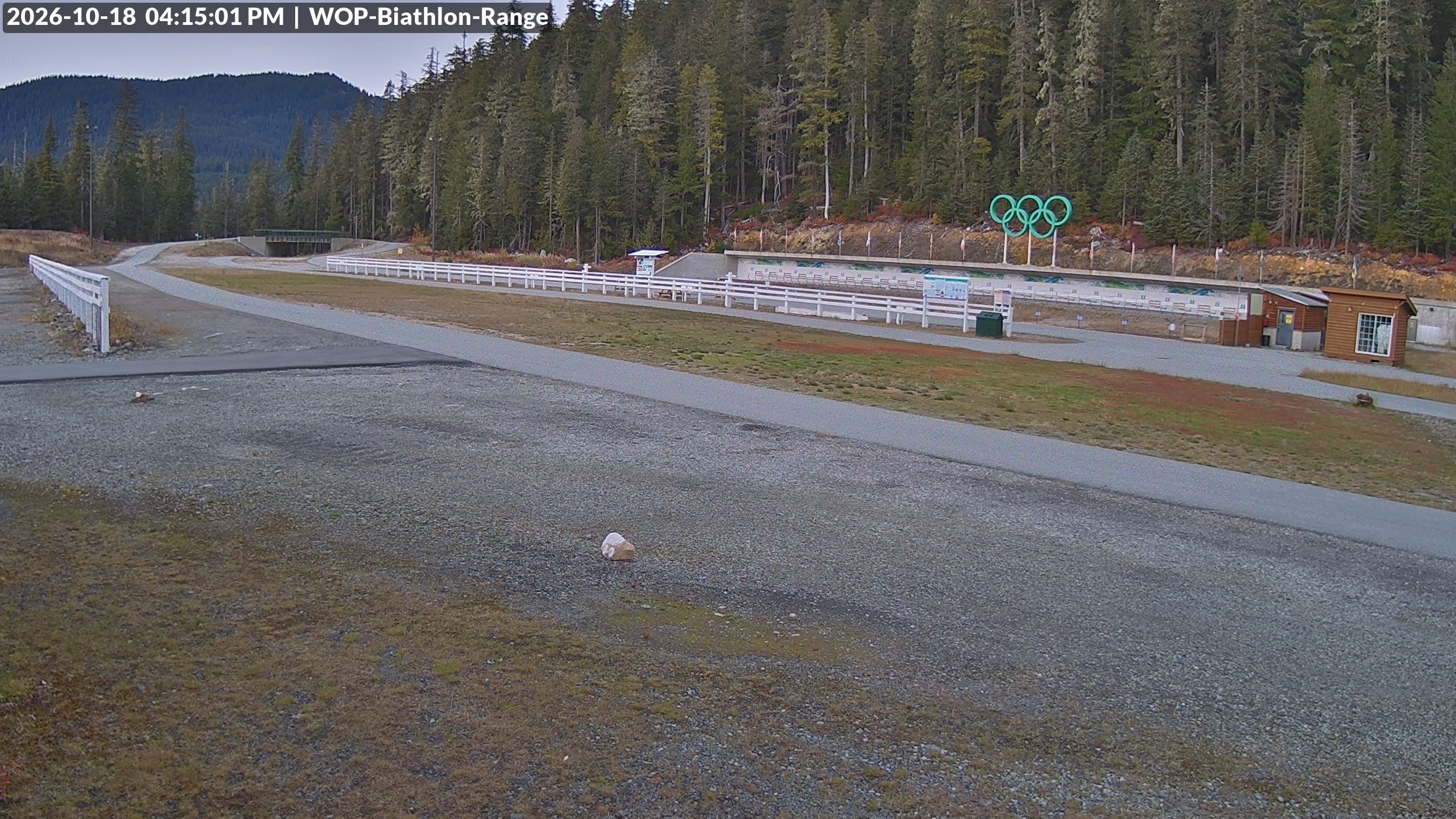 View looking North East to the Olympic Biathlon Range