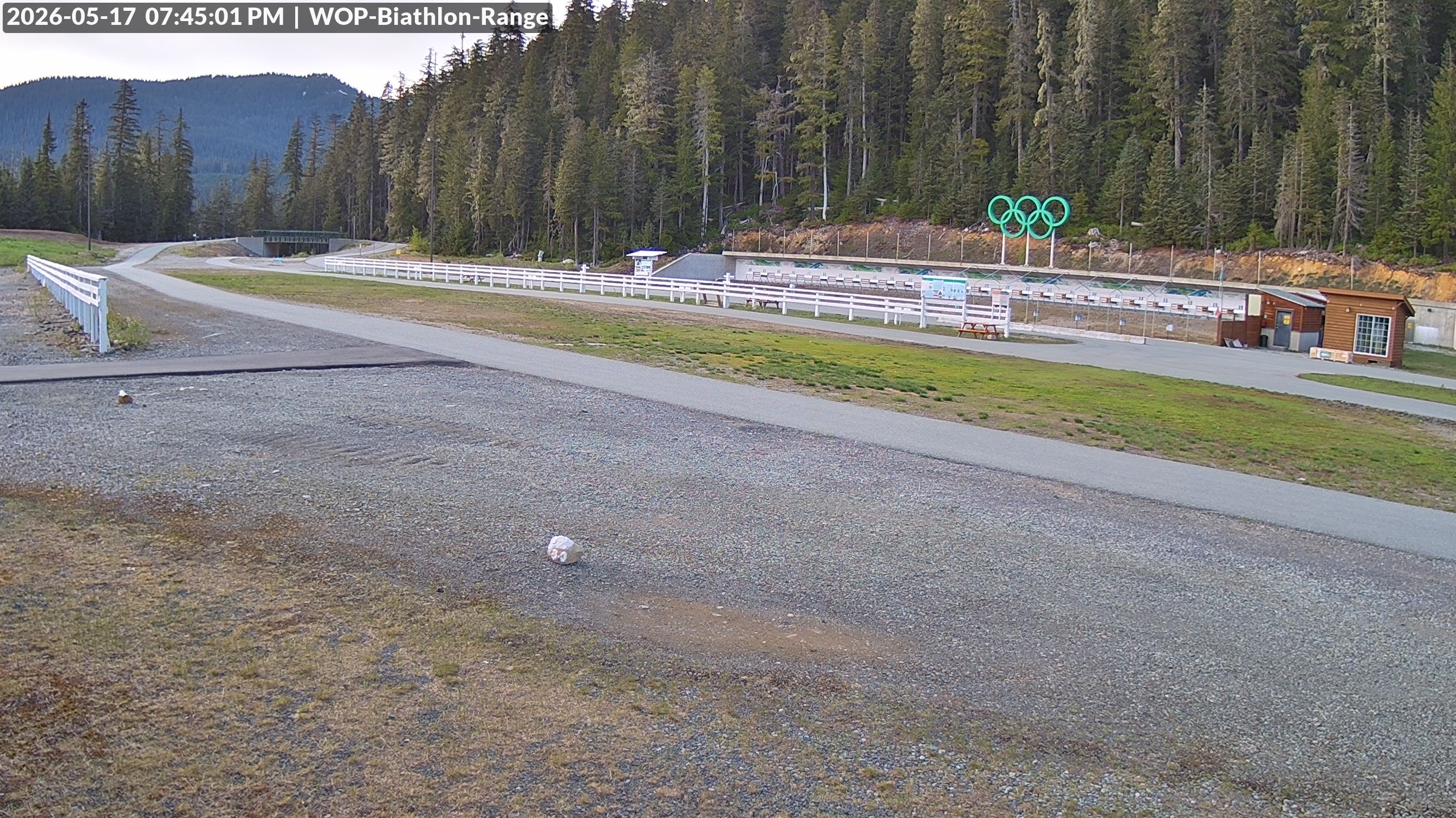 View looking North East to the Olympic Biathlon Range