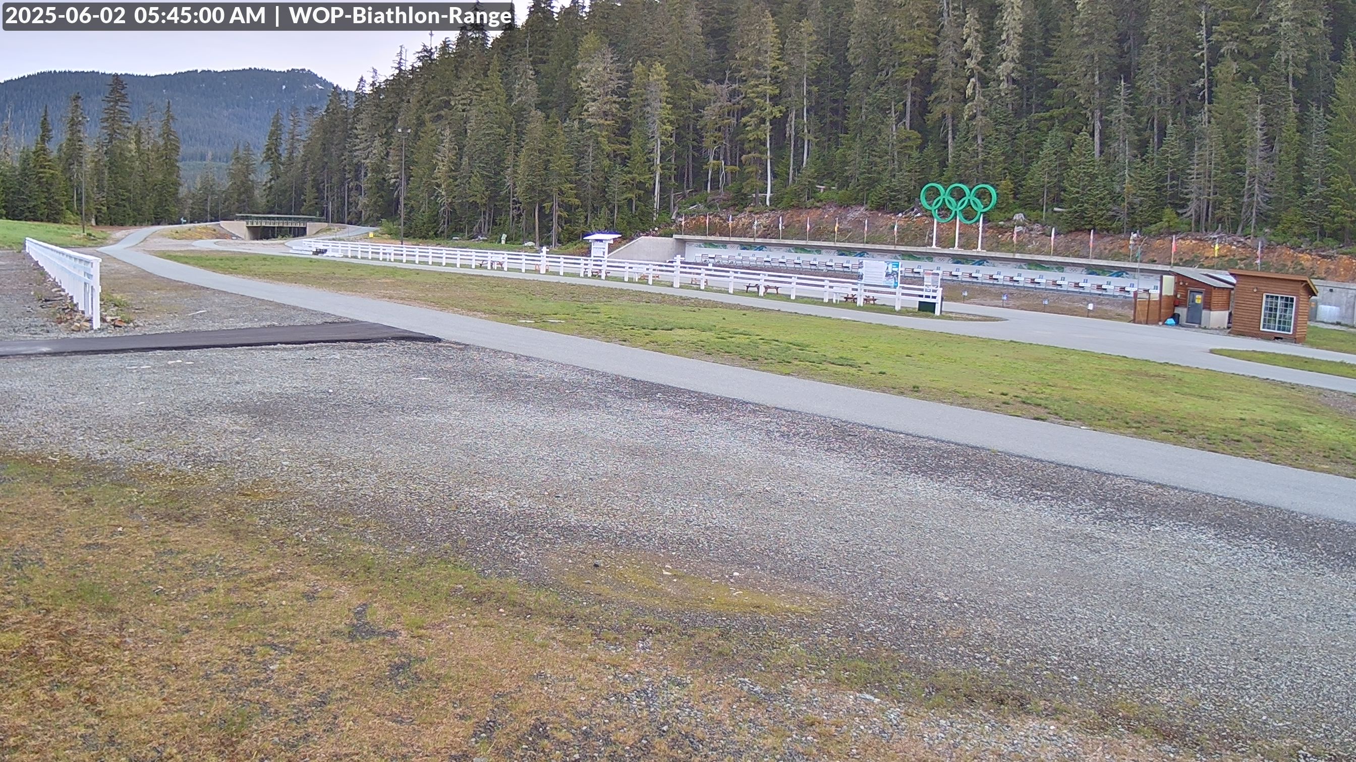 View looking North East to the Olympic Biathlon Range