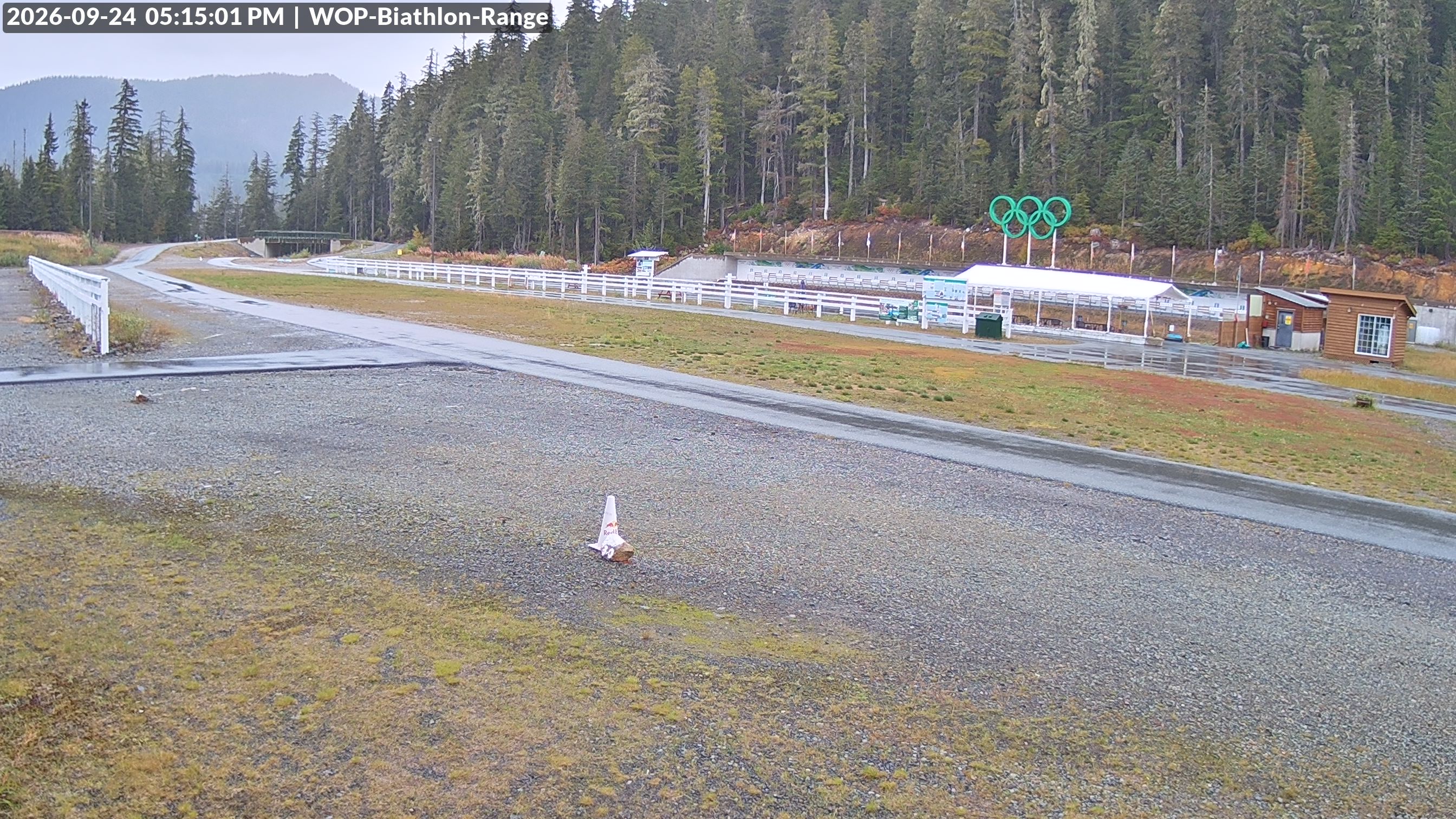View looking North East to the Olympic Biathlon Range