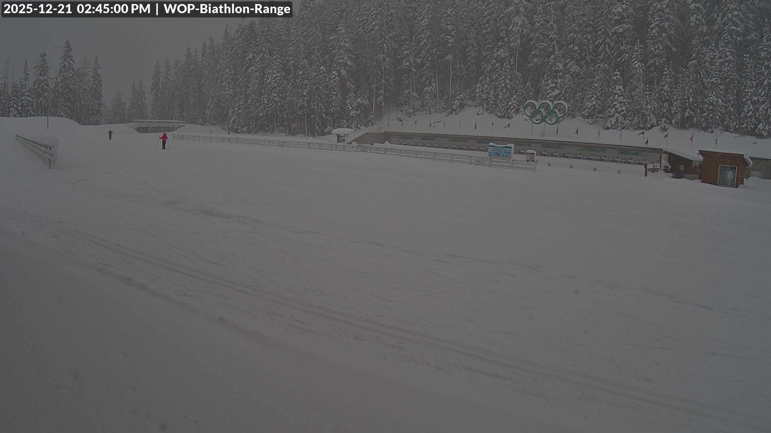 View looking North East to the Olympic Biathlon Range