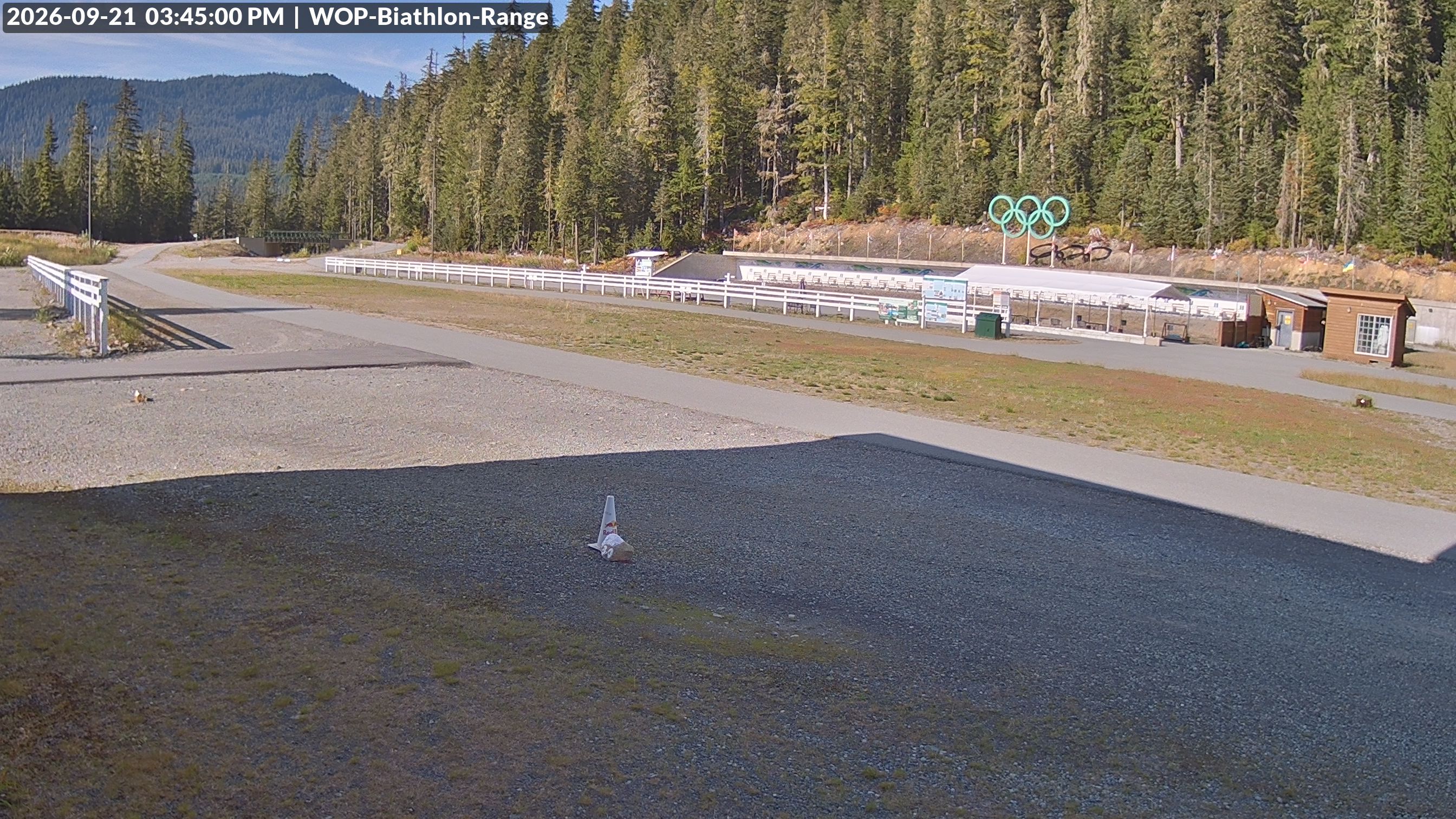 View looking North East to the Olympic Biathlon Range