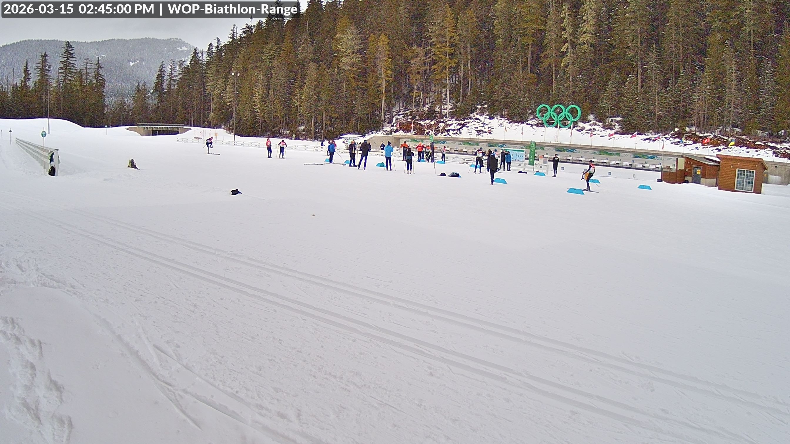 View looking North East to the Olympic Biathlon Range