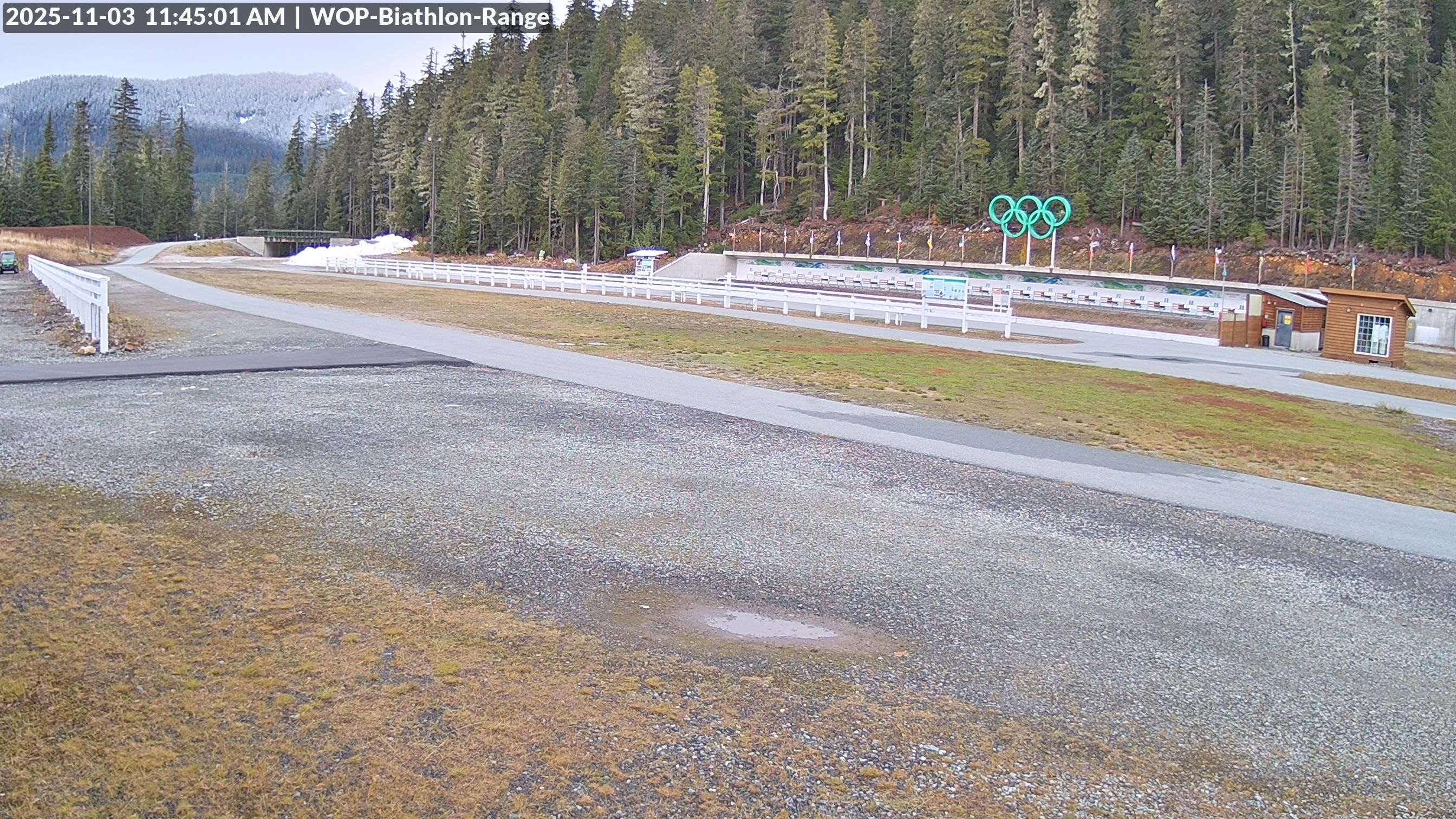 View looking North East to the Olympic Biathlon Range