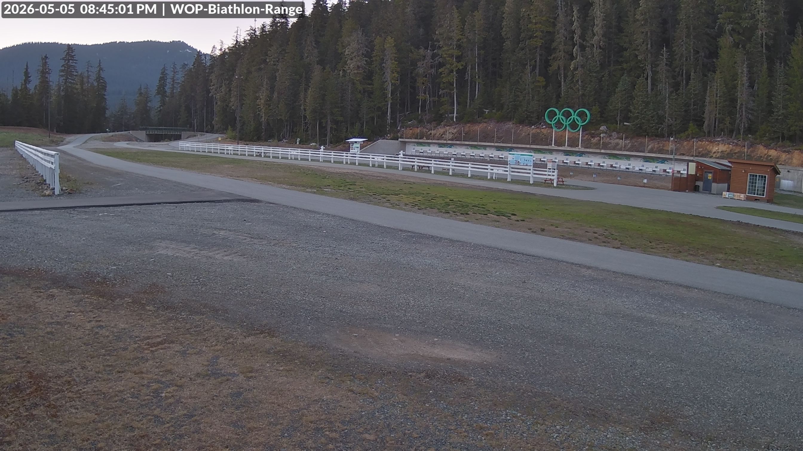 View looking North East to the Olympic Biathlon Range
