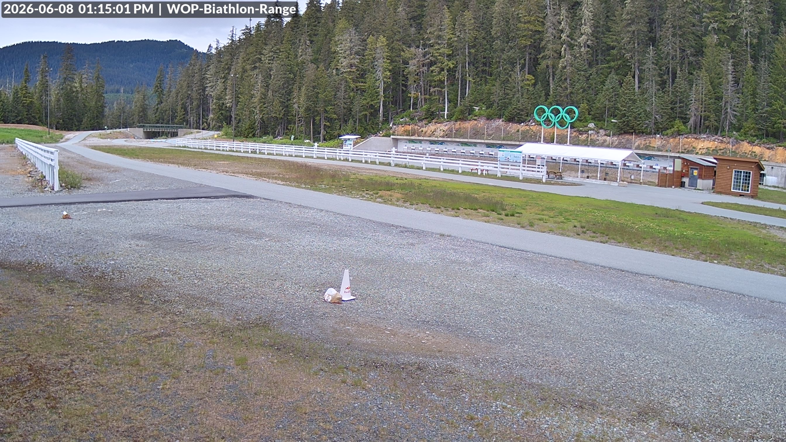 View looking North East to the Olympic Biathlon Range