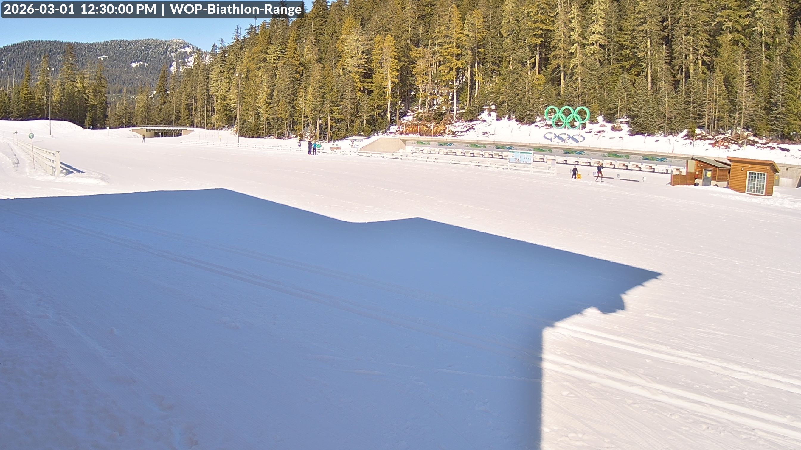 View looking North East to the Olympic Biathlon Range