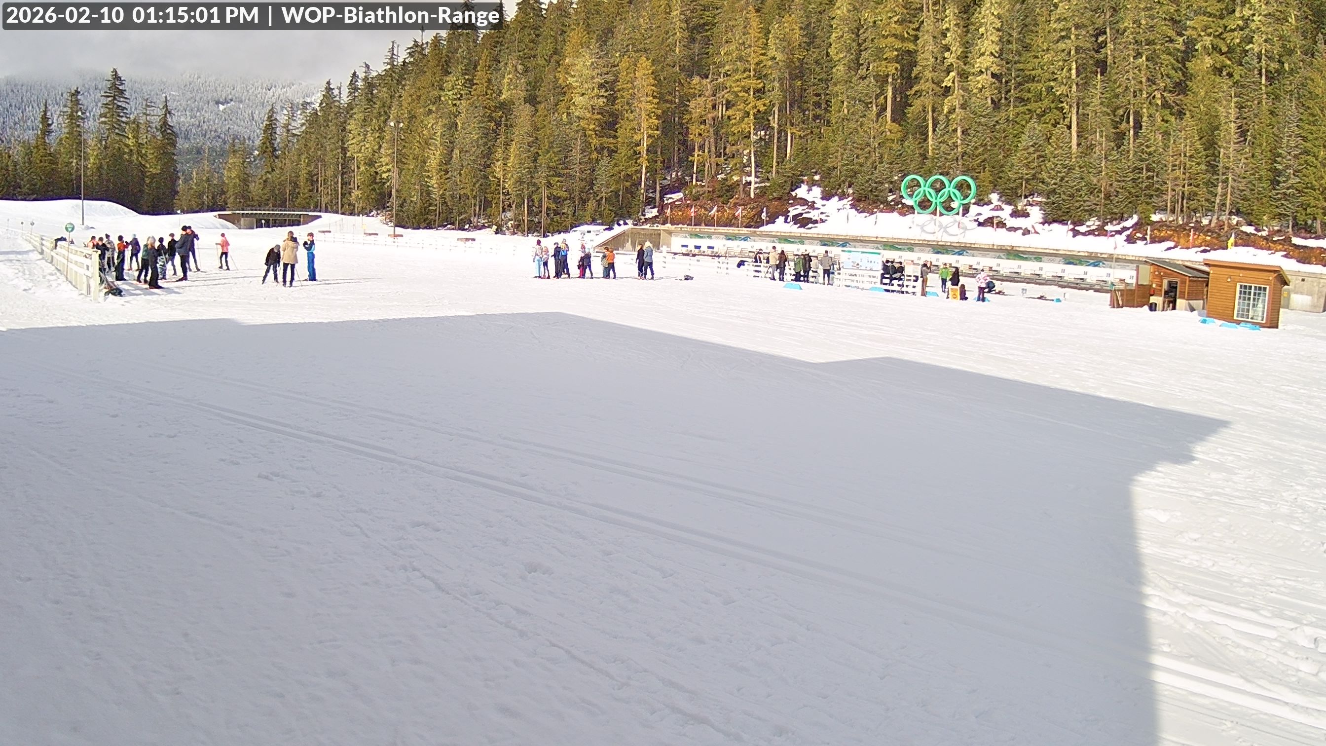 View looking North East to the Olympic Biathlon Range