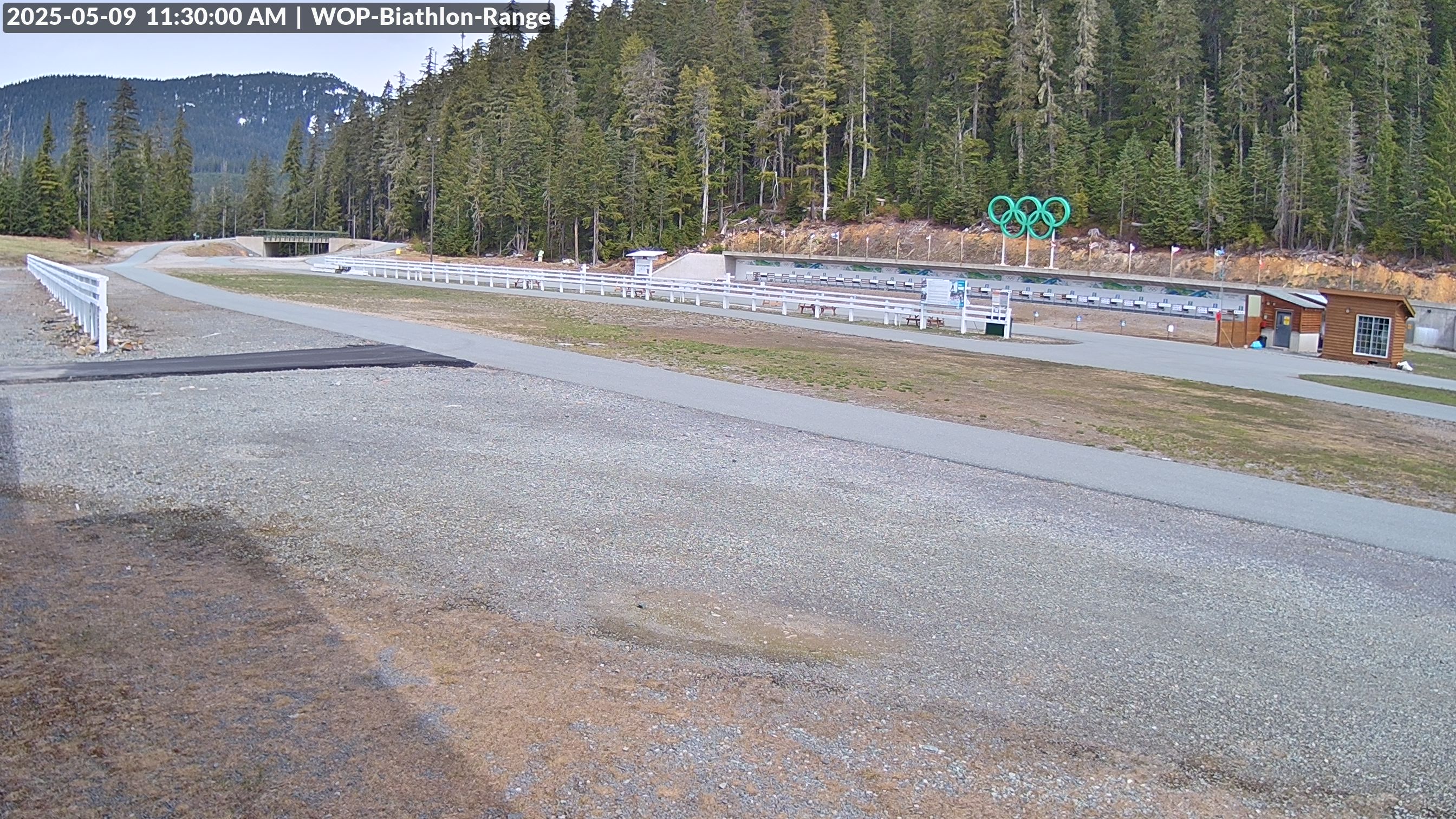 View looking North East to the Olympic Biathlon Range