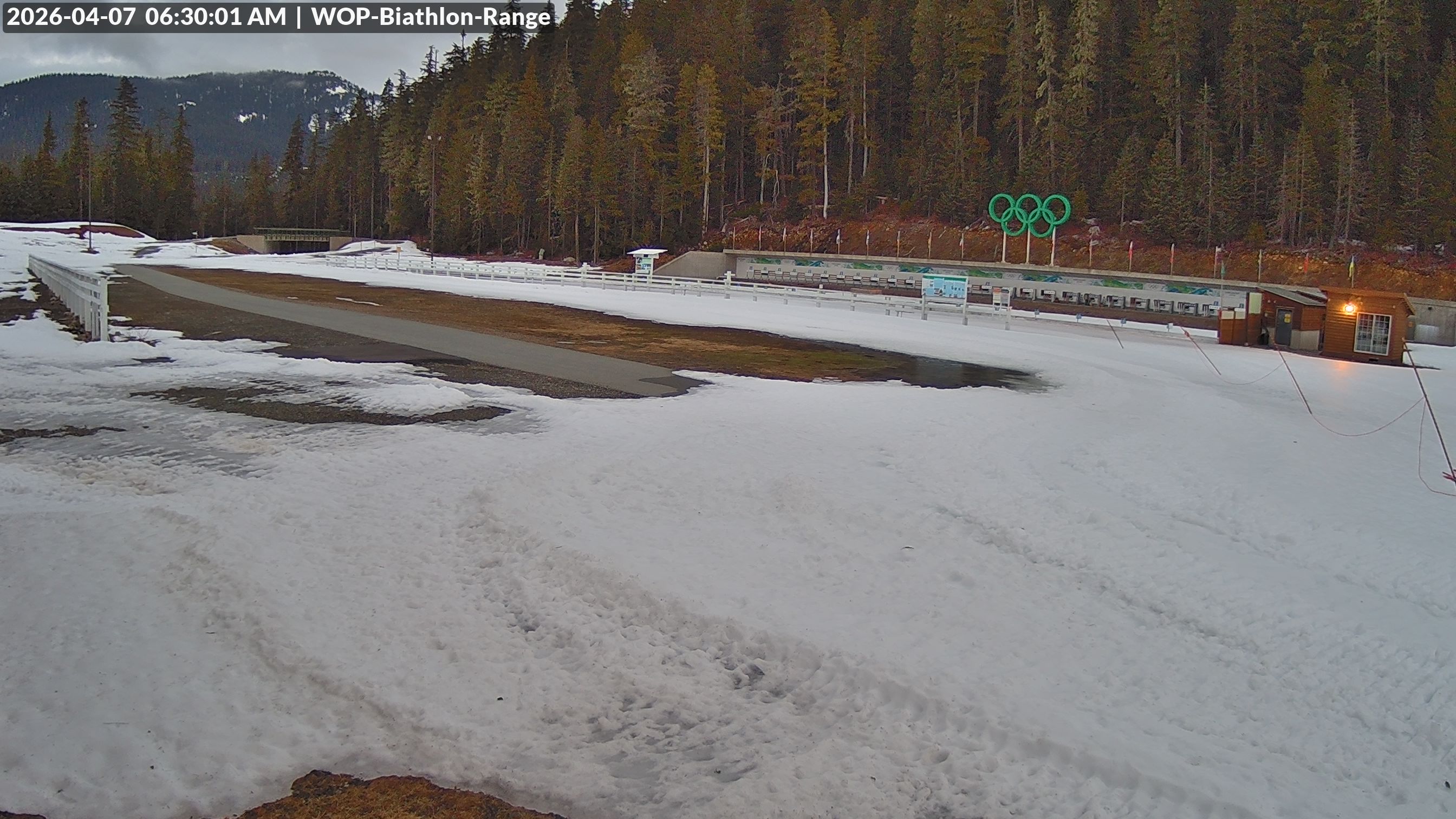 View looking North East to the Olympic Biathlon Range